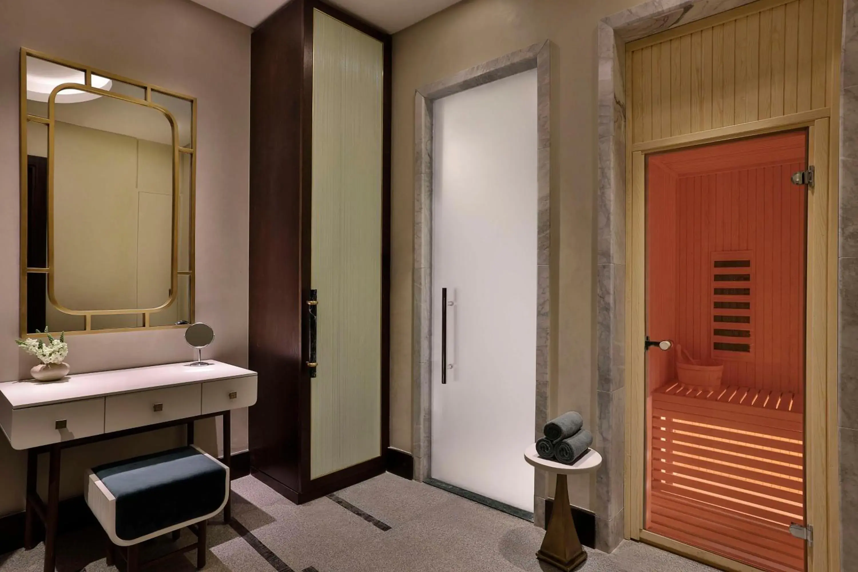 Spa and wellness centre/facilities in Waldorf Astoria Cairo Heliopolis Spa and wellness centre/facilities in Waldorf Astoria Cairo Heliopolis