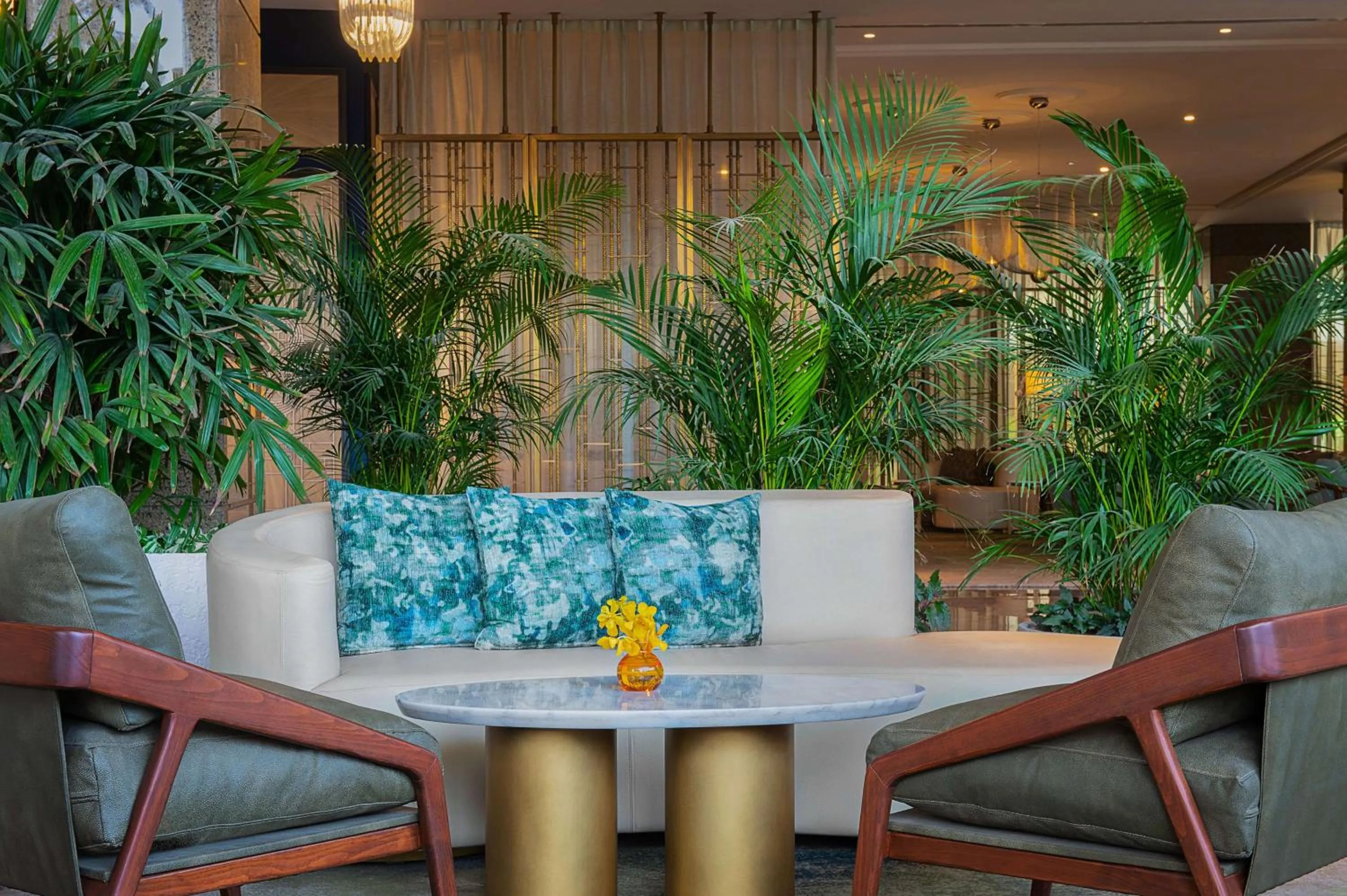 Lobby or reception in Waldorf Astoria Cairo Heliopolis