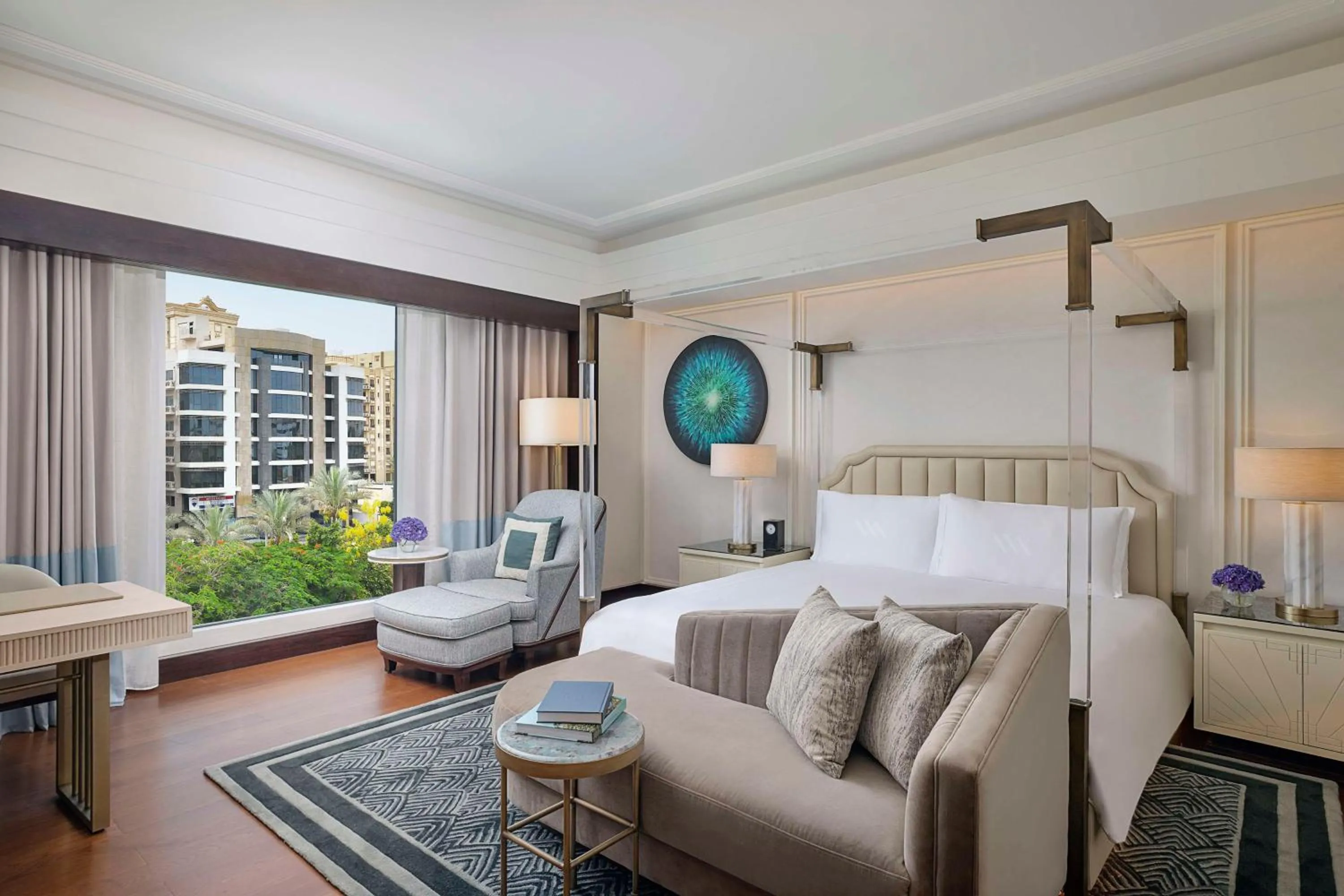 Bed in Waldorf Astoria Cairo Heliopolis