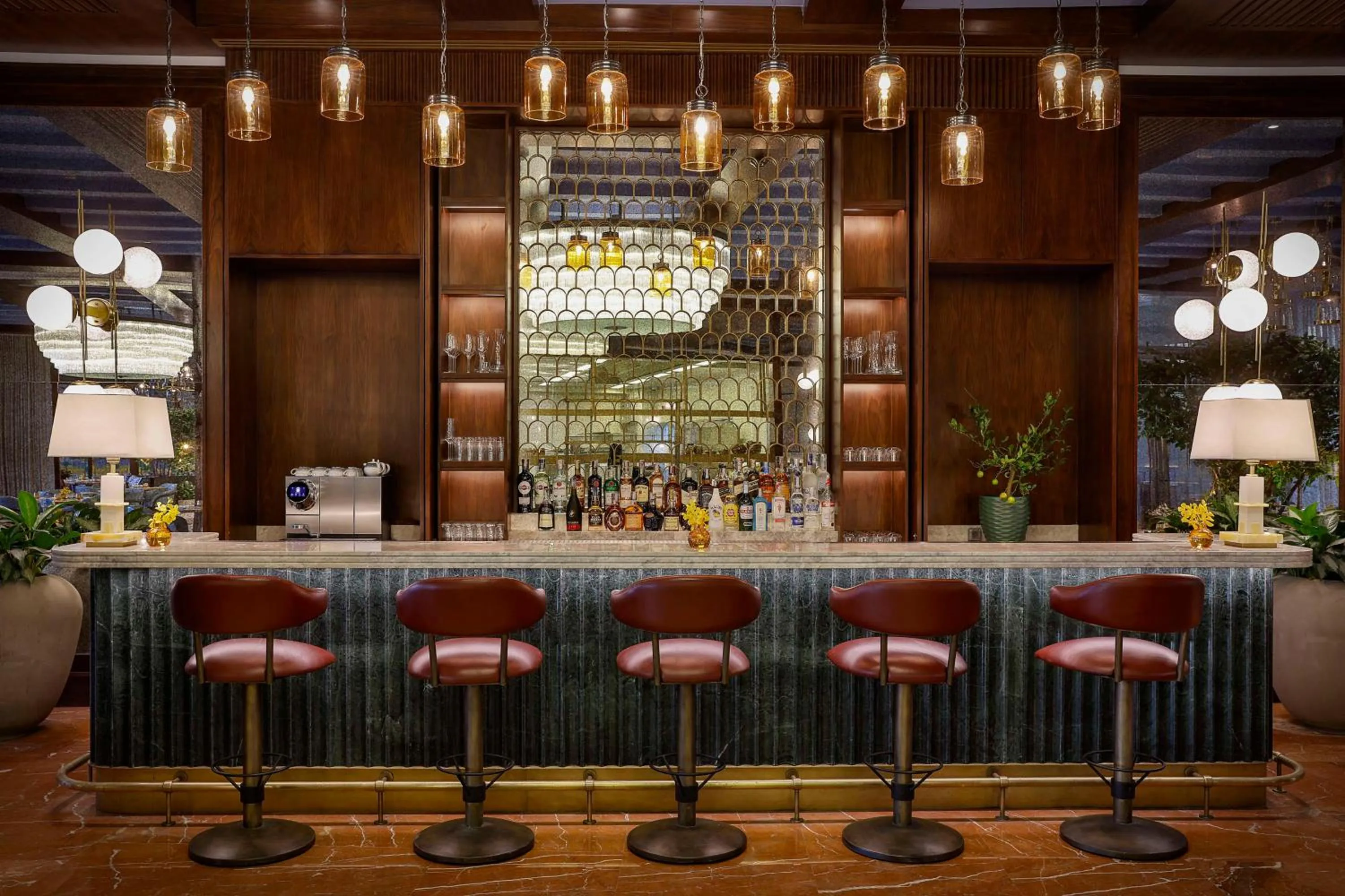 Lounge or bar in Waldorf Astoria Cairo Heliopolis