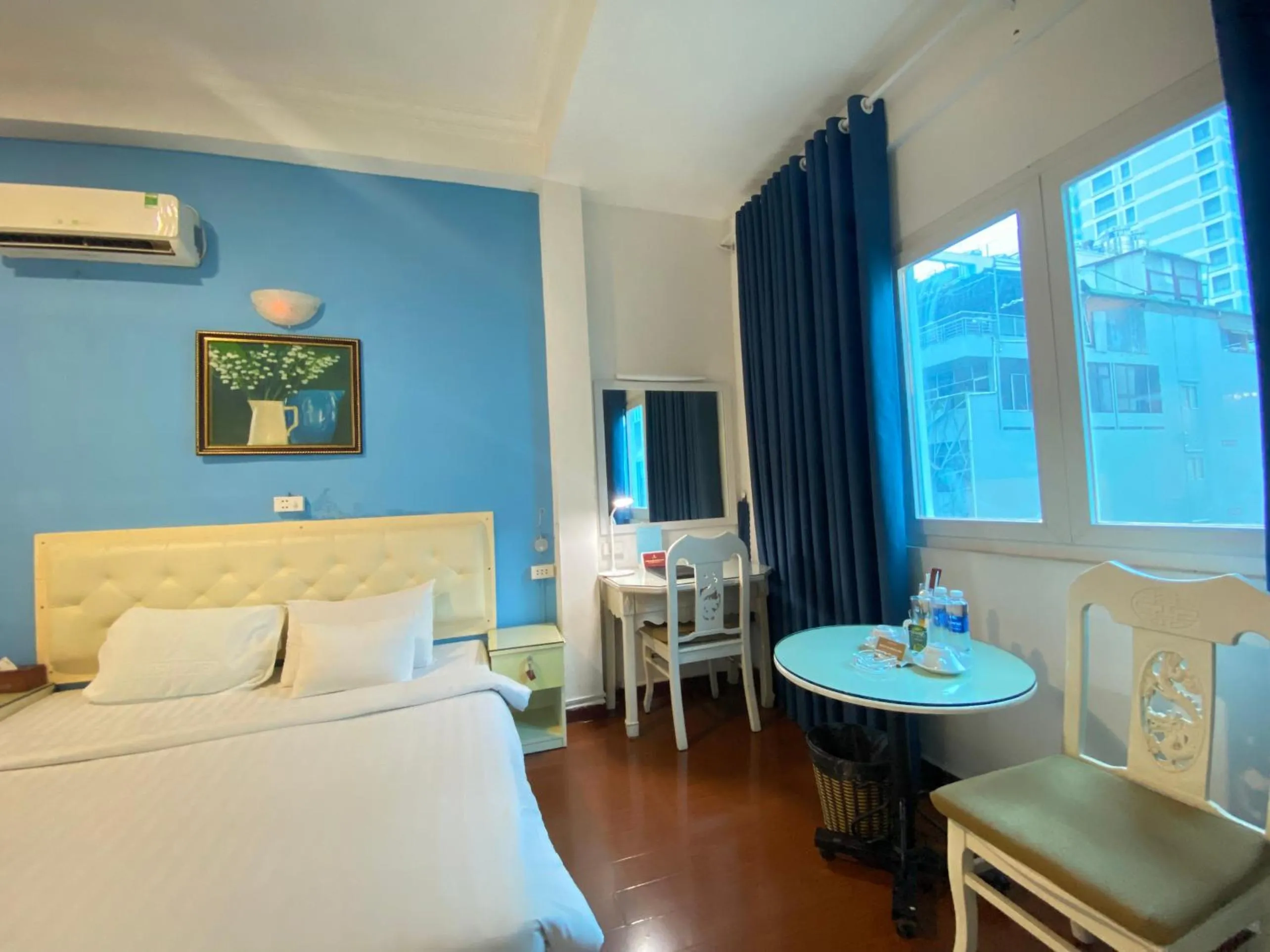 Bed in A25 Hotel - 35 Mạc Thị Bưởi