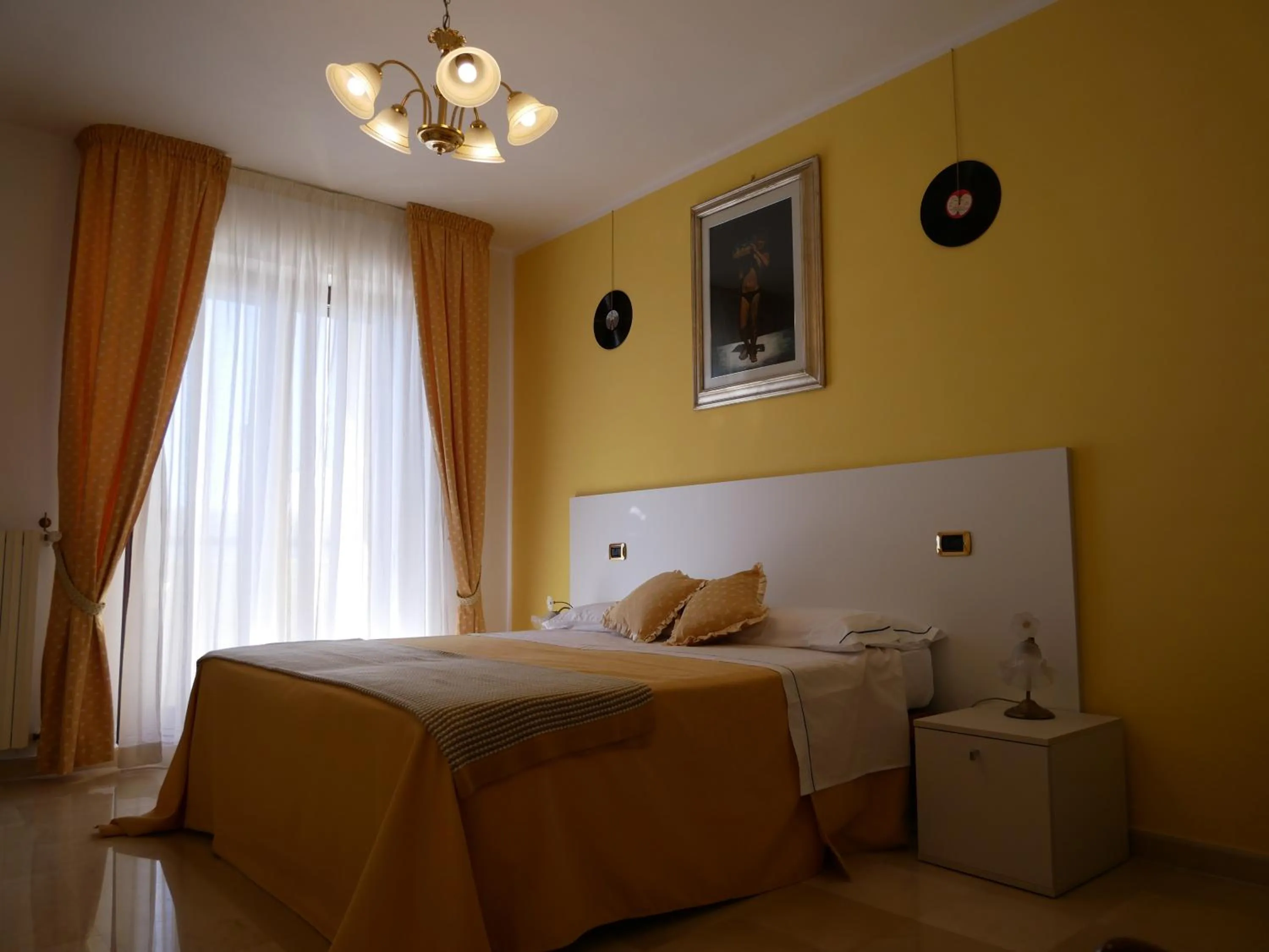 Bed in Donna Nicla B&B