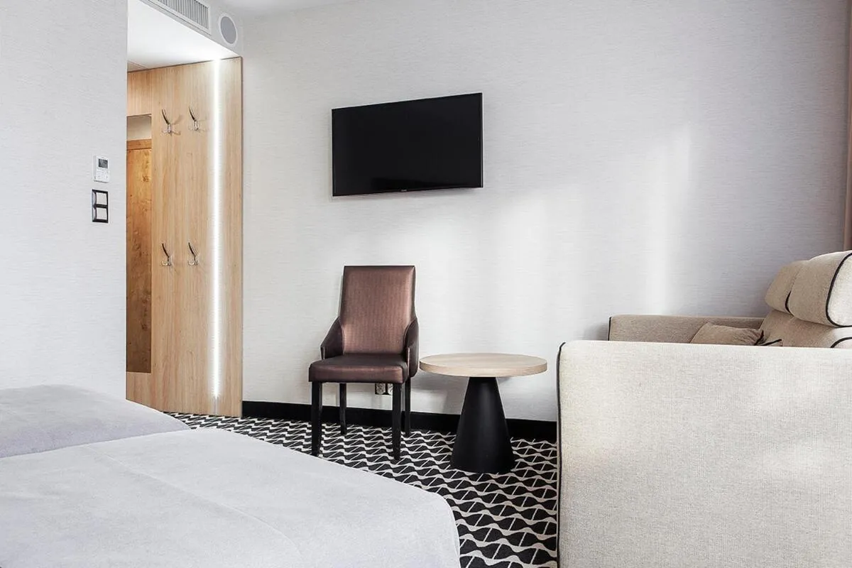 Photo of the whole room, Bed in Primavera Jastrzębia Góra