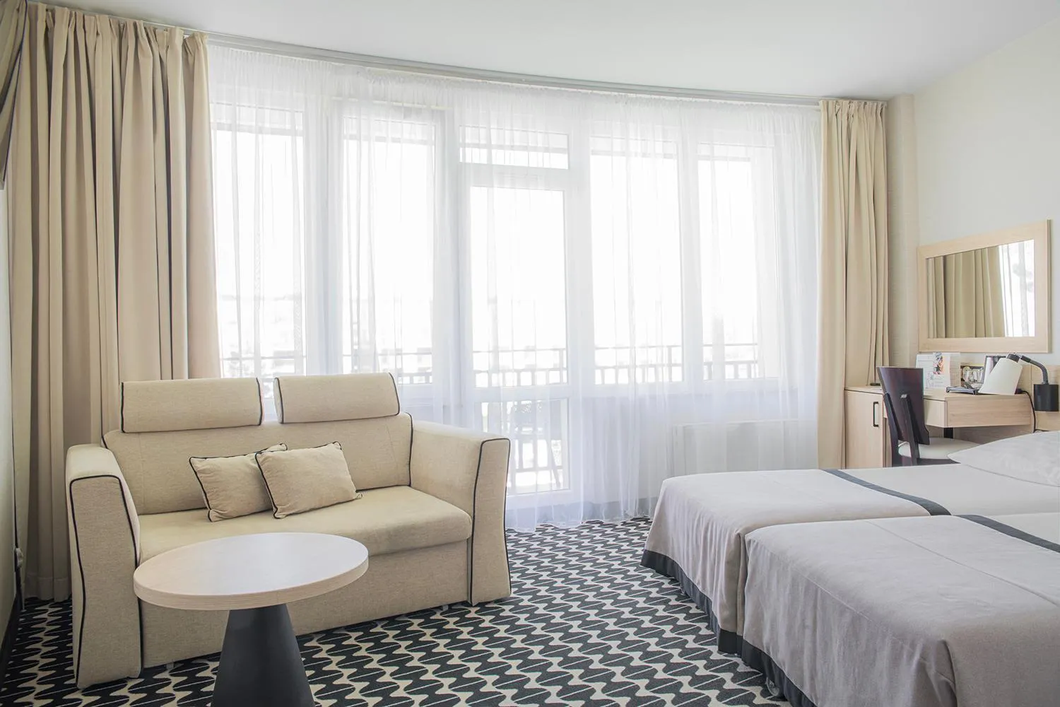 Photo of the whole room, Bed in Primavera Jastrzębia Góra