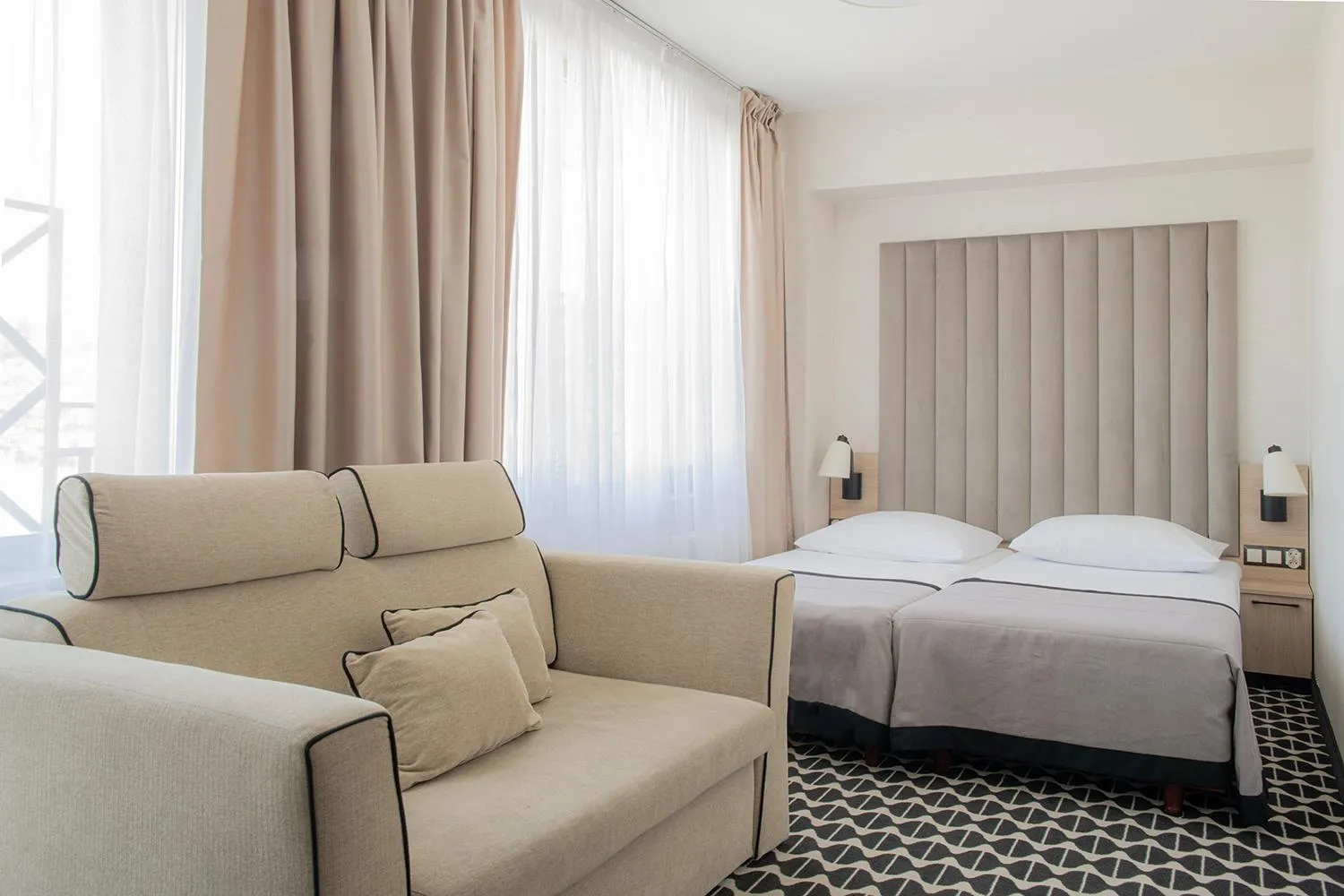 Photo of the whole room, Bed in Primavera Jastrzębia Góra