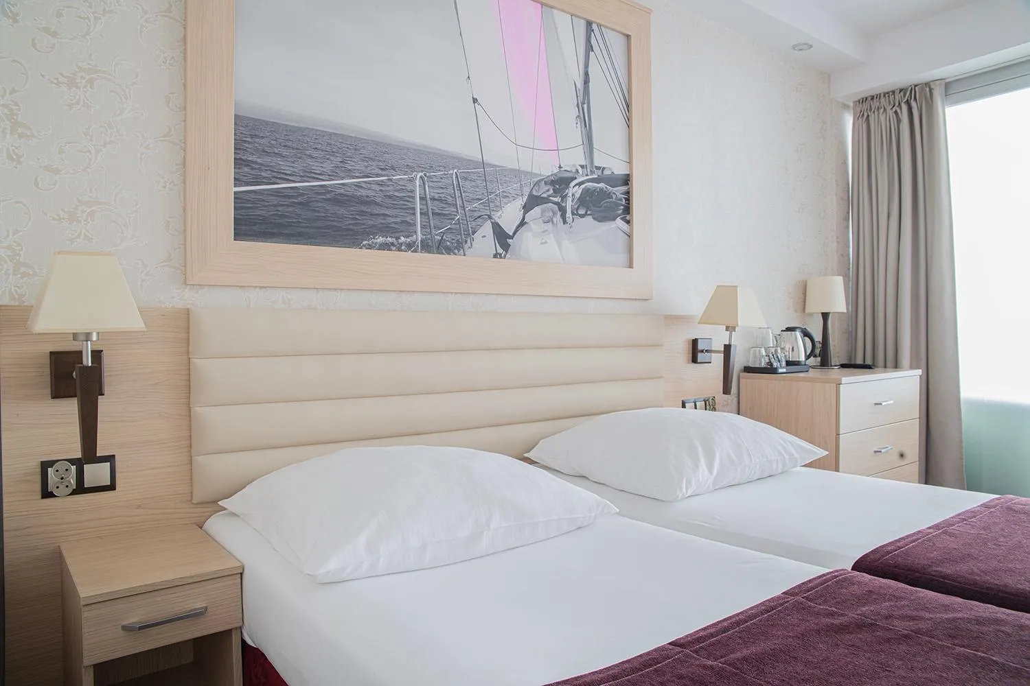 Photo of the whole room, Bed in Primavera Jastrzębia Góra