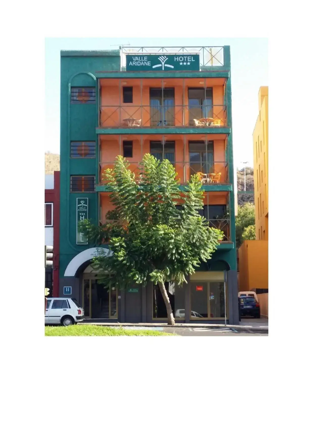 Property building in Hotel Valle Aridane Property building in Hotel Valle Aridane
