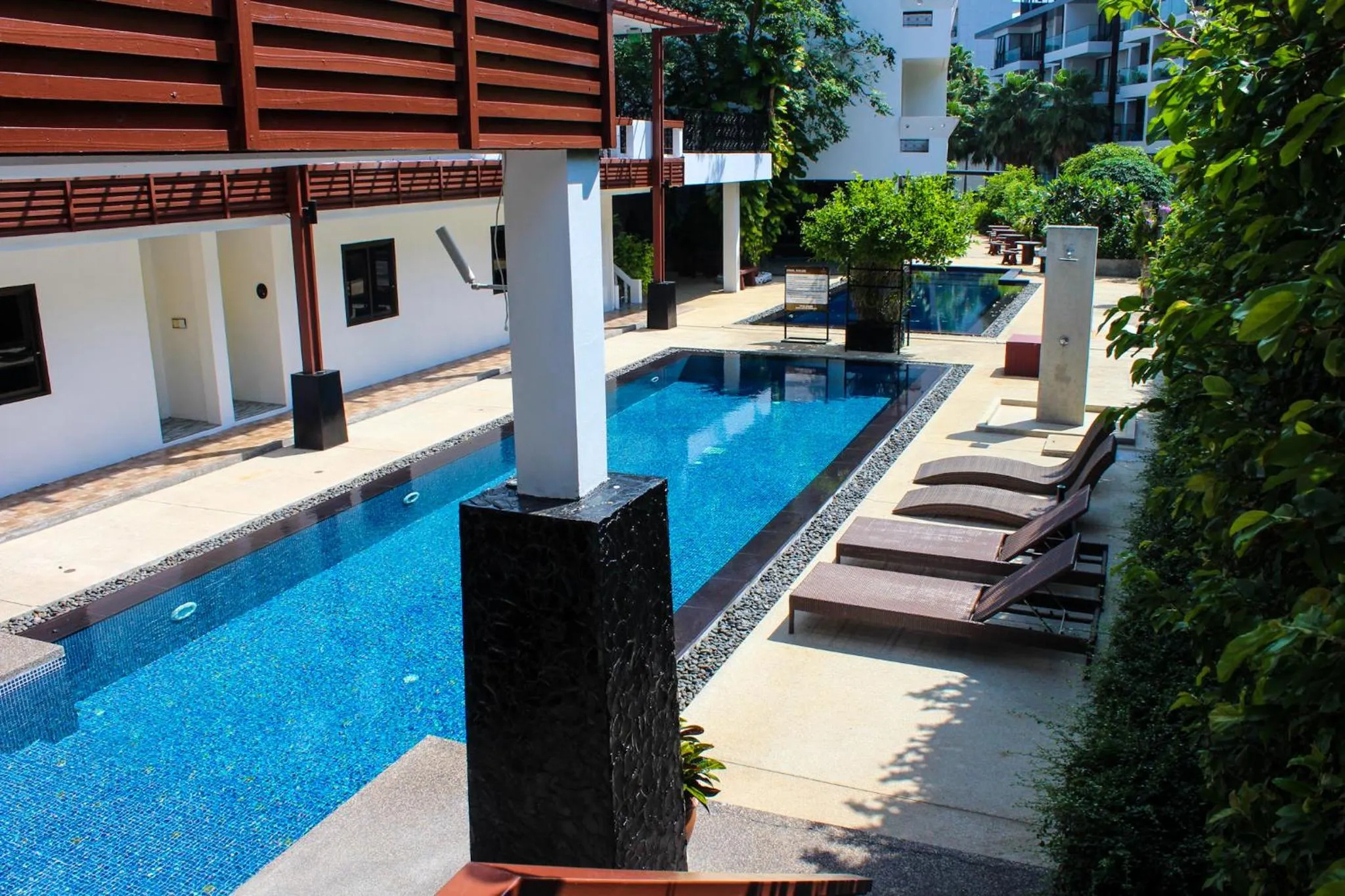 Pool view in Surintra Boutique Resort