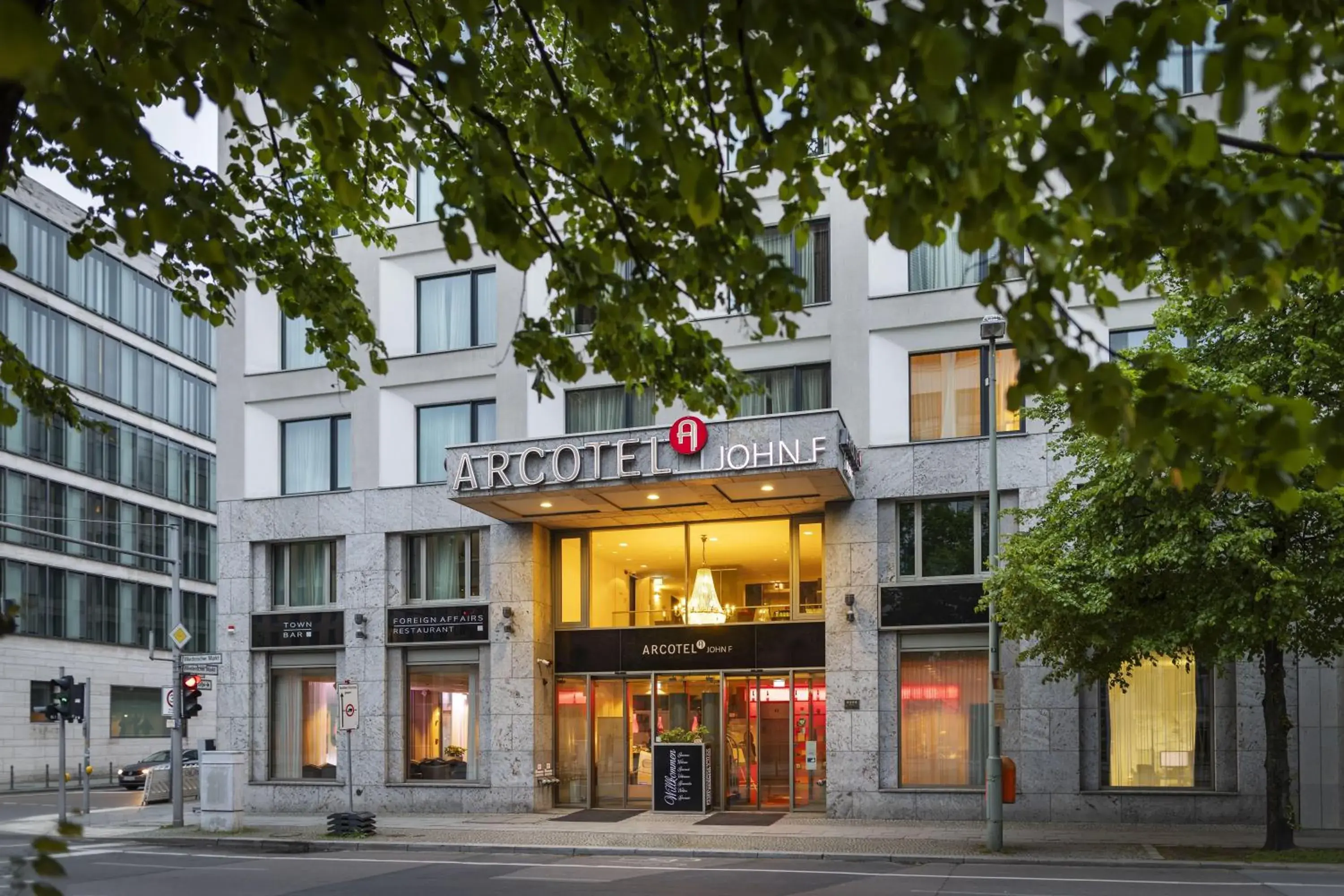 Property building in ARCOTEL John F Berlin Property building in ARCOTEL John F Berlin