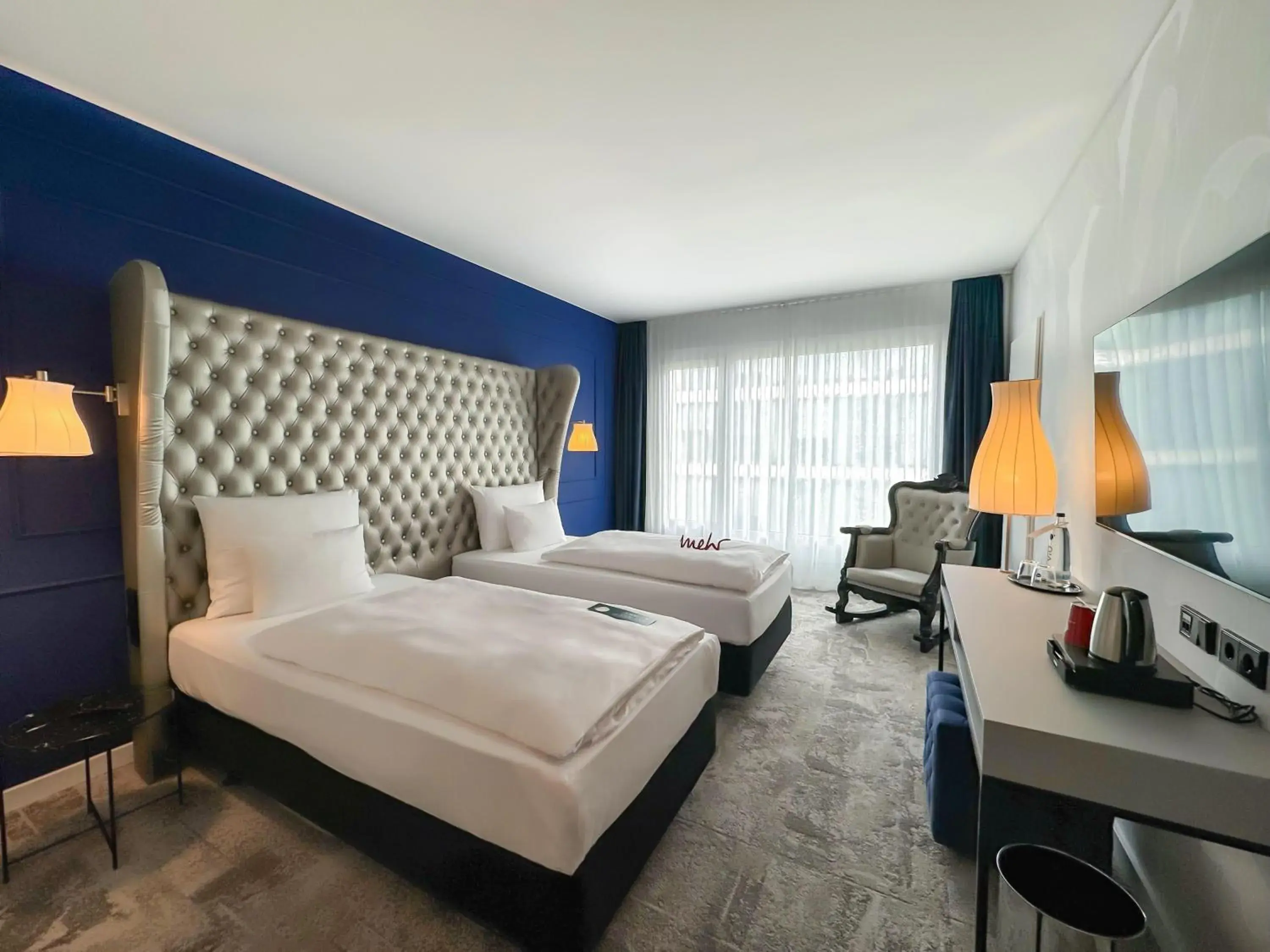 TV and multimedia, Bed in ARCOTEL John F Berlin TV and multimedia, Bed in ARCOTEL John F Berlin