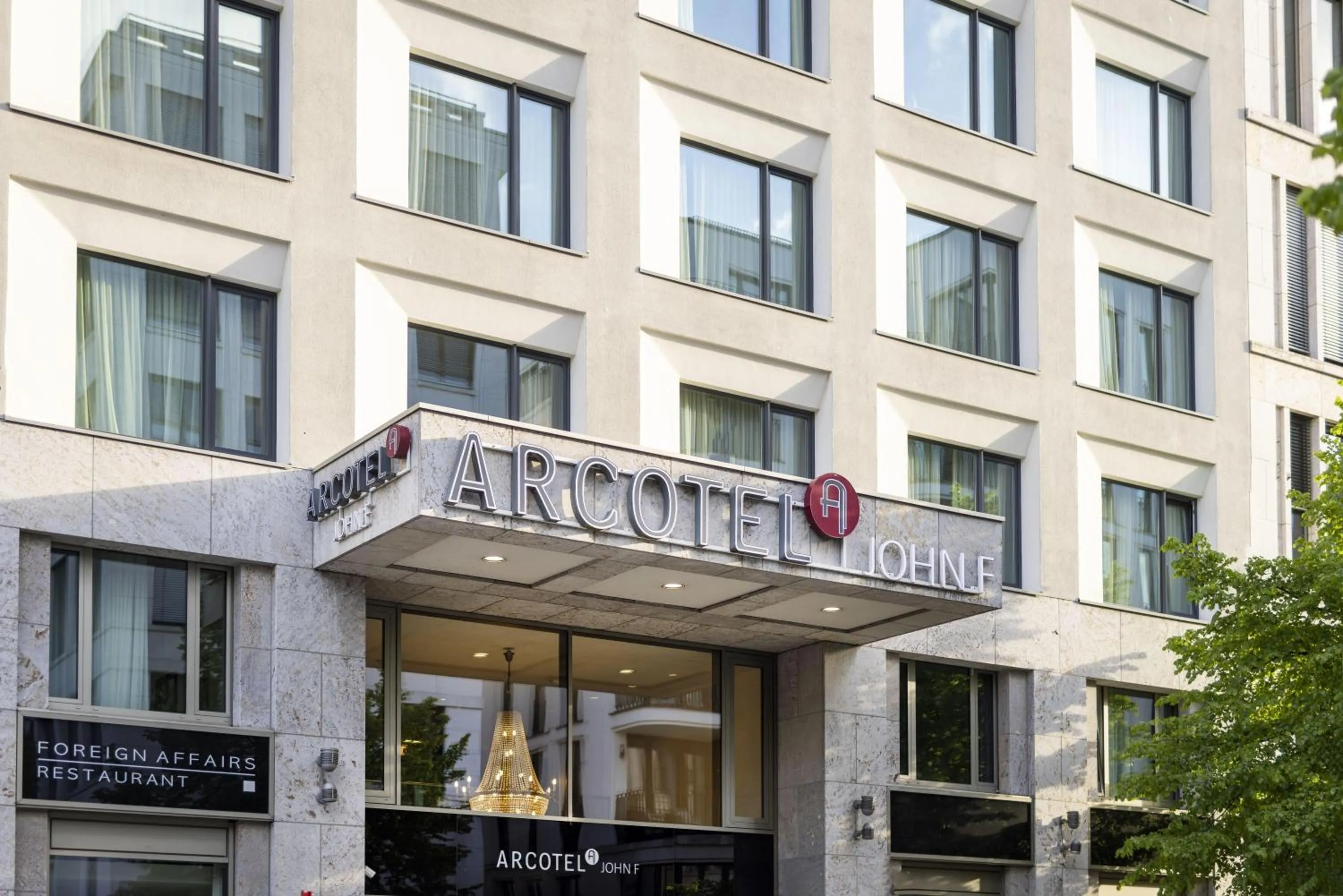 Property building in ARCOTEL John F Berlin