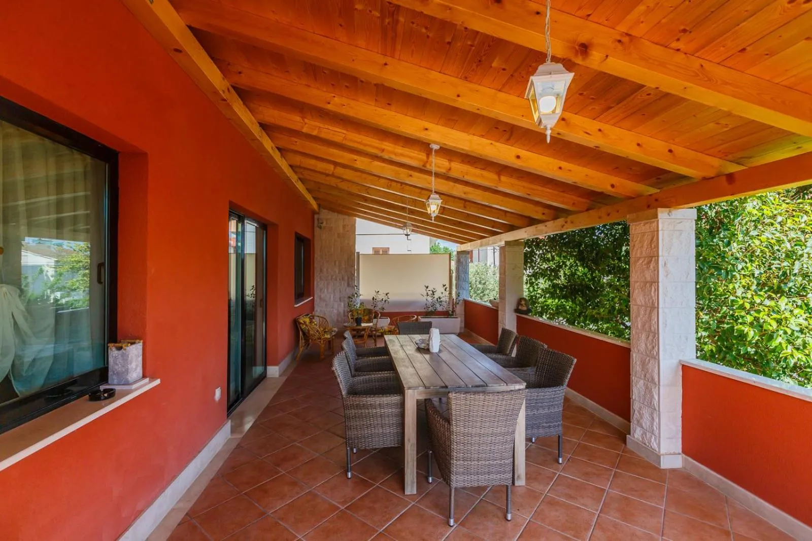 Balcony/Terrace in Villa Tea