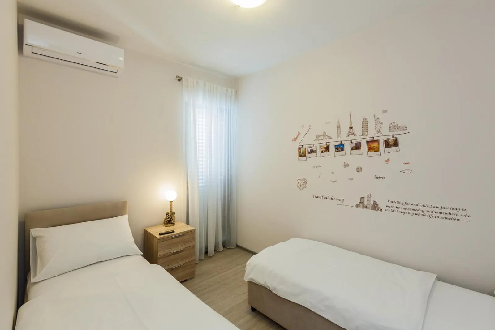 Bedroom, Bed in Villa Tea