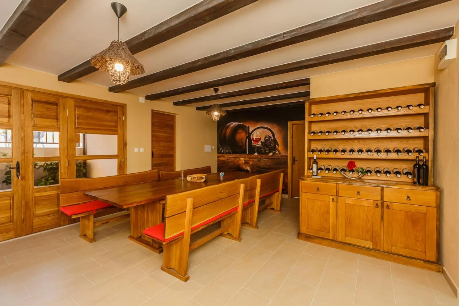 Seating area in Villa Tea