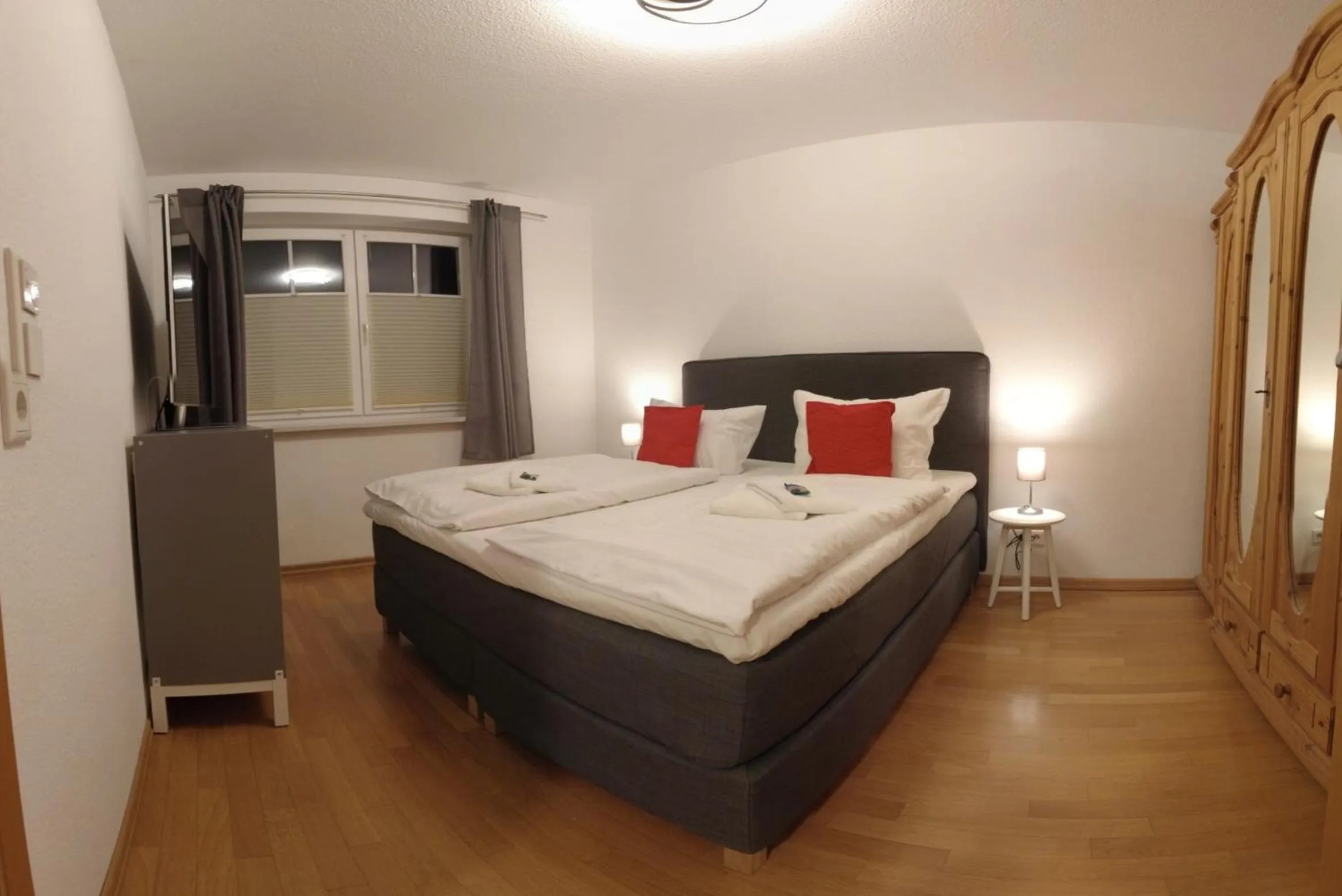 Bed in Schollers Restaurant & Hotel