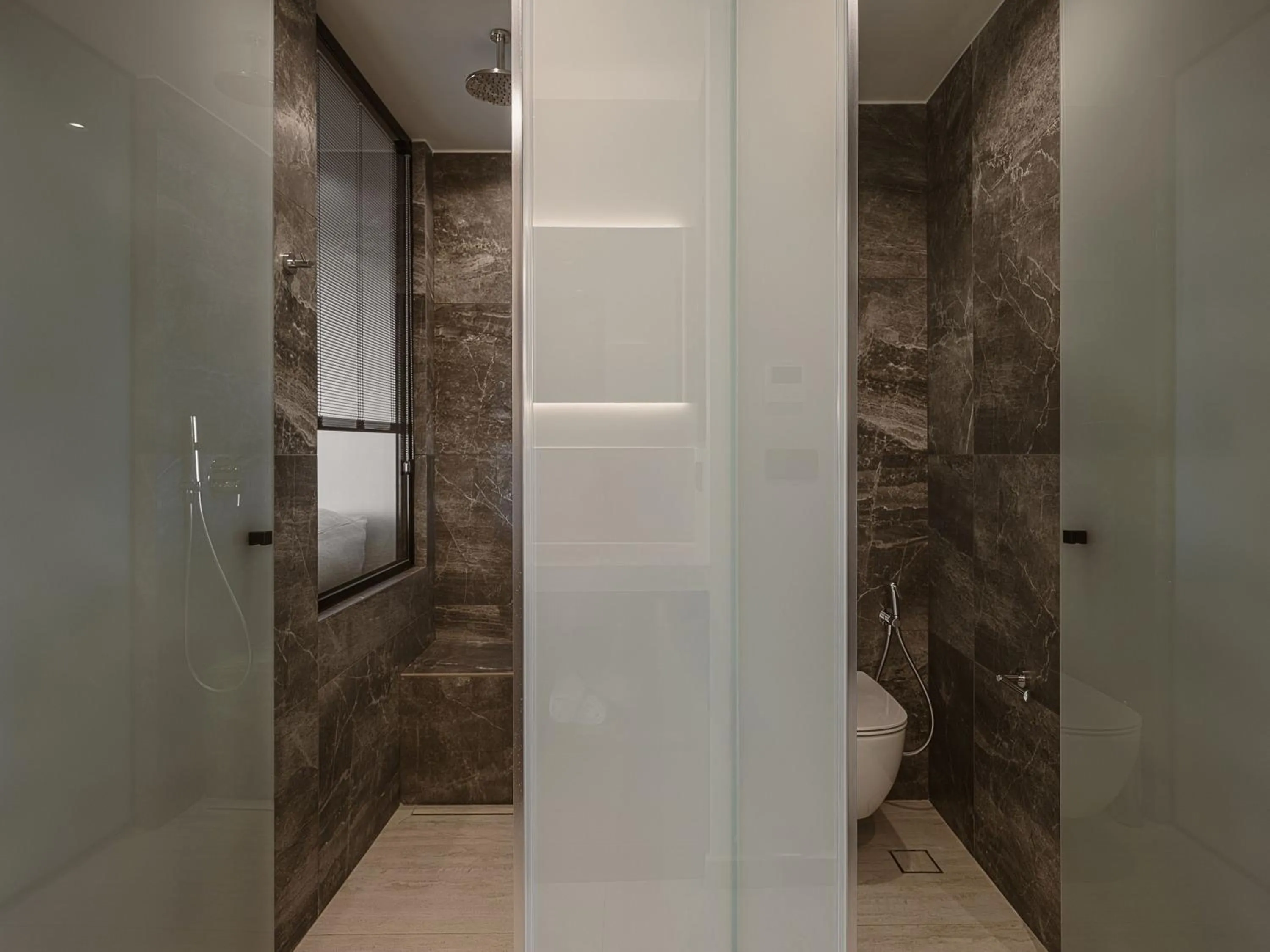 Shower in Sunny Bay Hotel