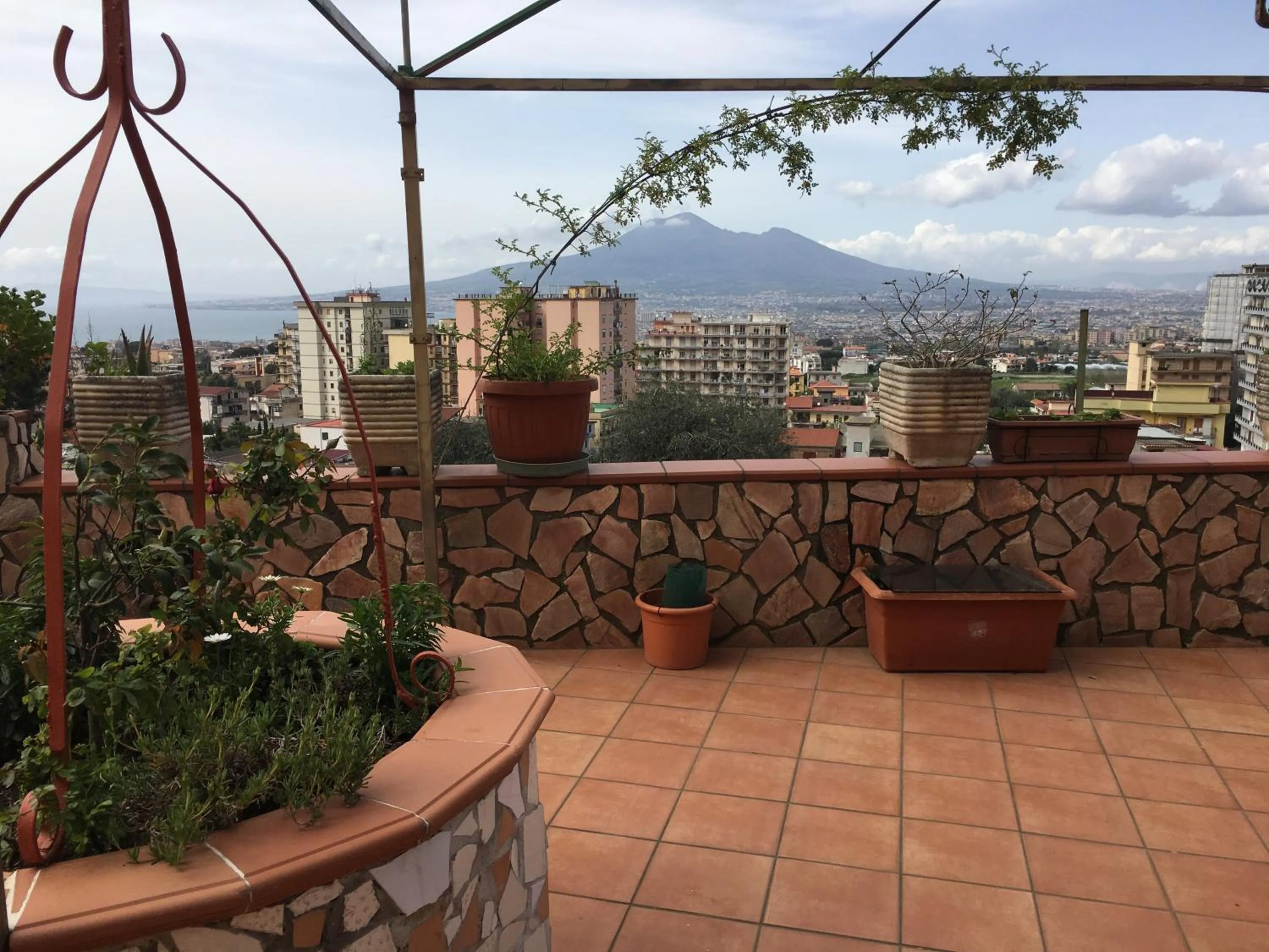 Sea view in villa eden