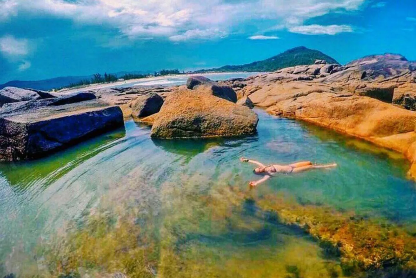 Natural landscape in Pousada Maunaloa