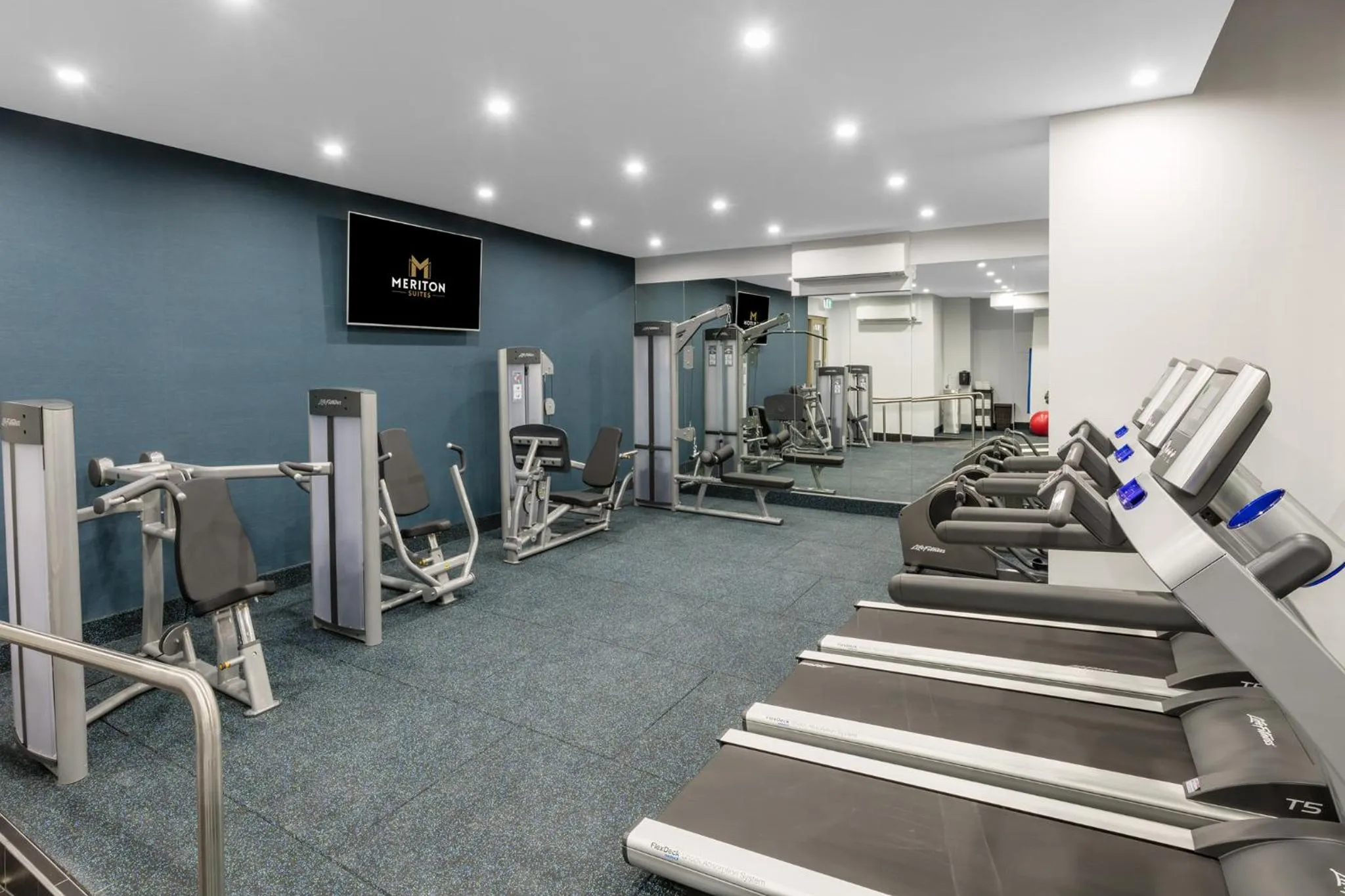 Fitness centre/facilities in Meriton Suites Sussex Street, Sydney