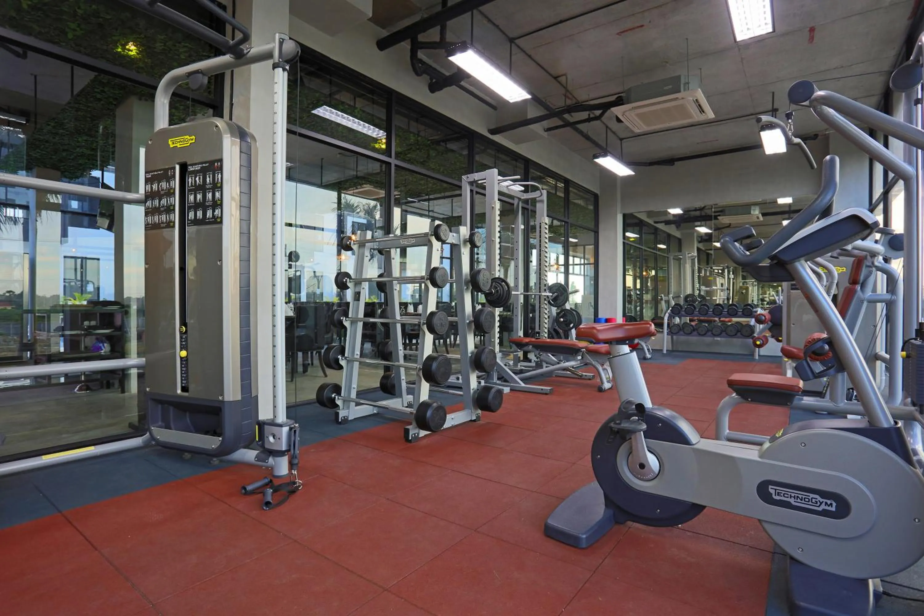 Fitness centre/facilities in Eco Garden Residences