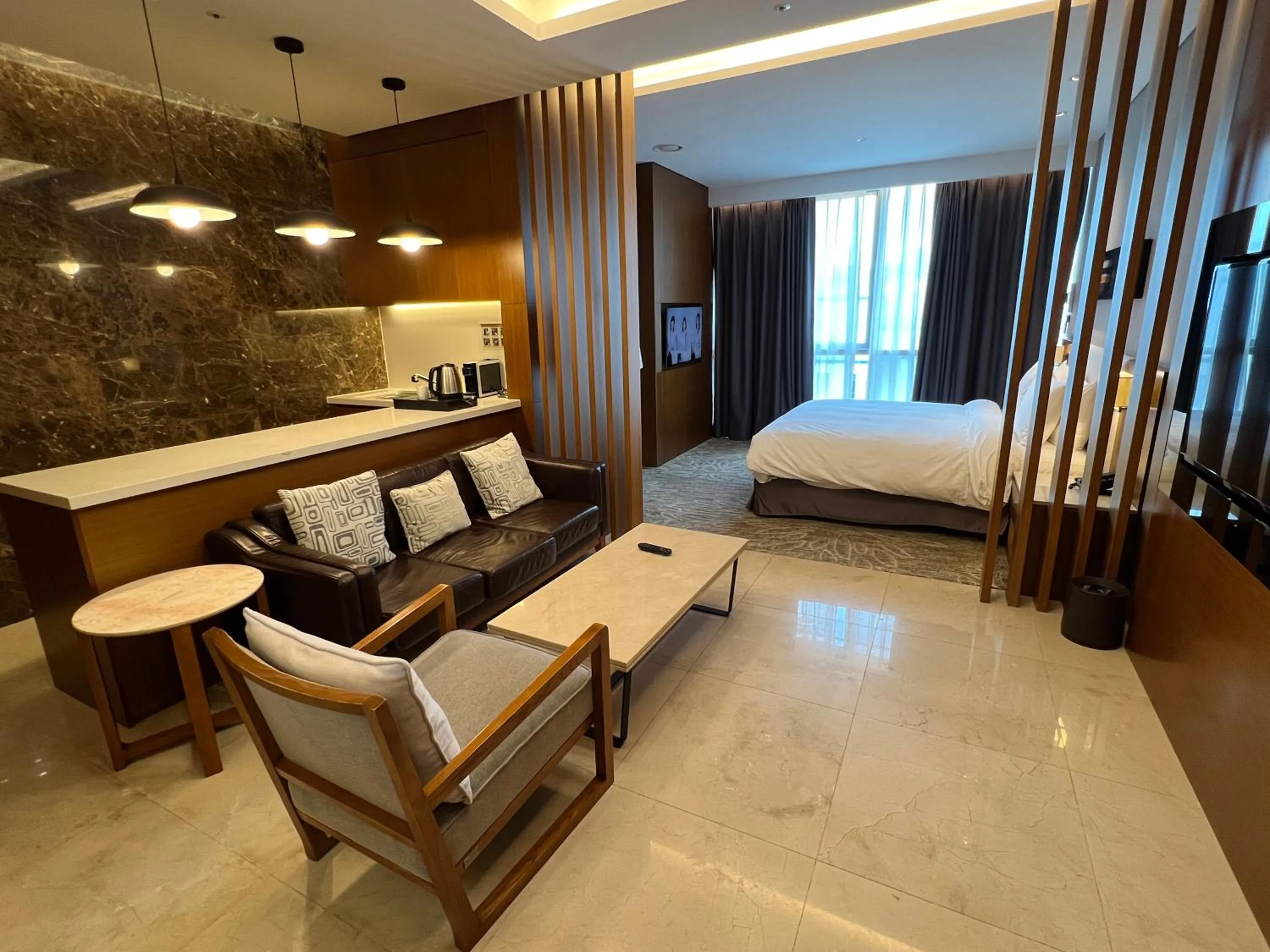 Bed in Hotel Skypark Central Seoul Pangyo