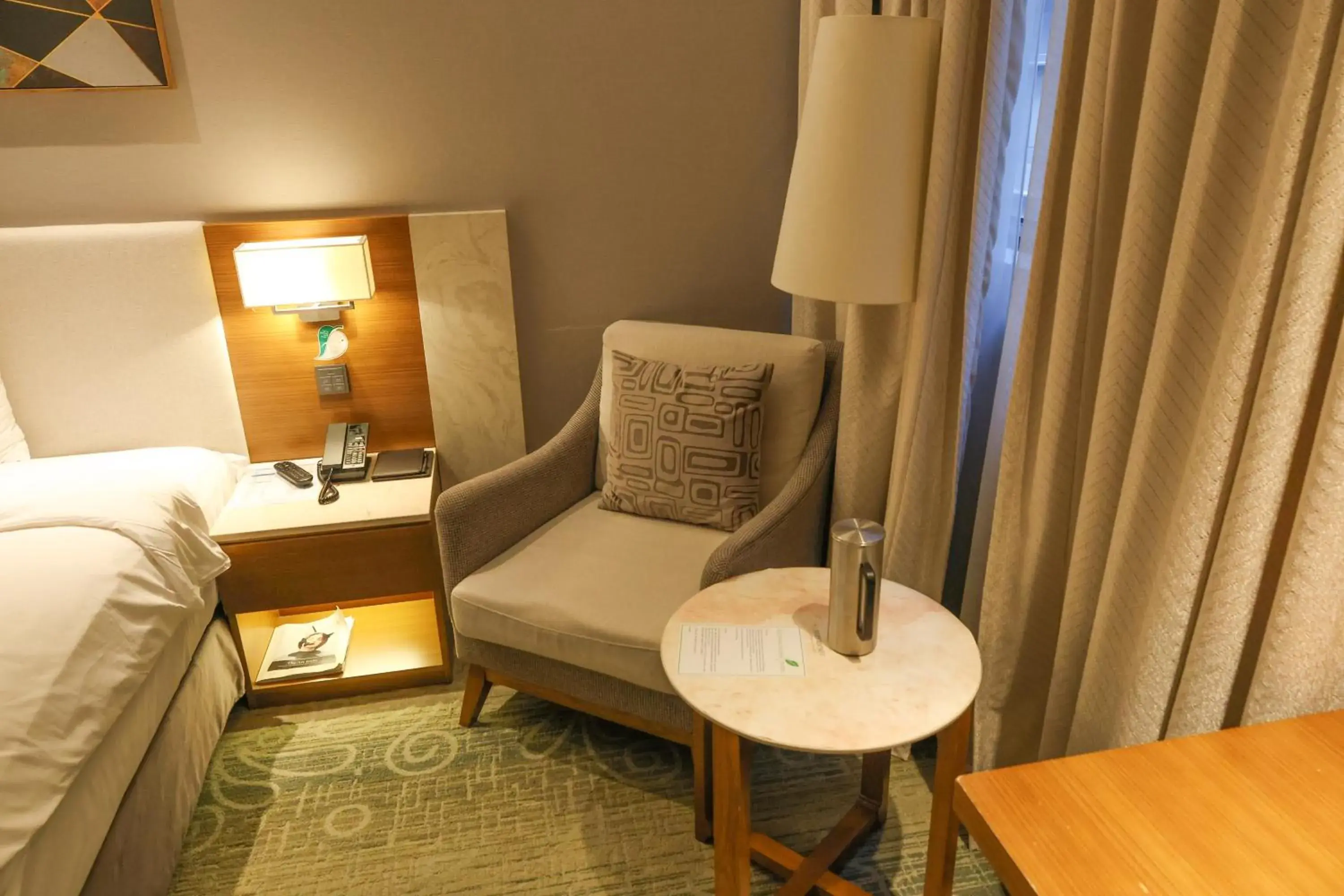 Decorative detail, Bed in Hotel Skypark Central Seoul Pangyo Decorative detail, Bed in Hotel Skypark Central Seoul Pangyo