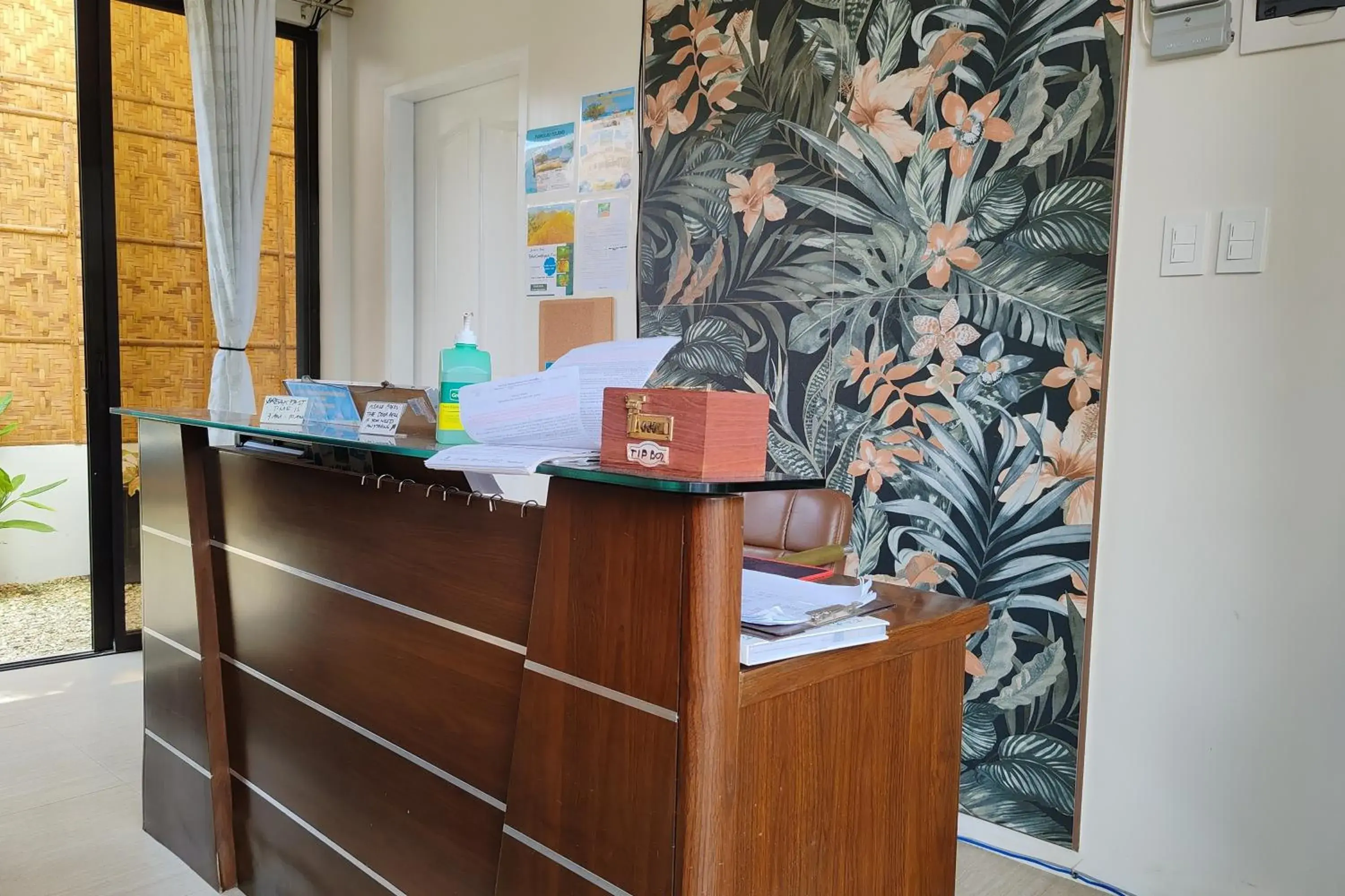 Lobby or reception in Intoy's Place Panglao near Beach Lobby or reception in Intoy's Place Panglao near Beach