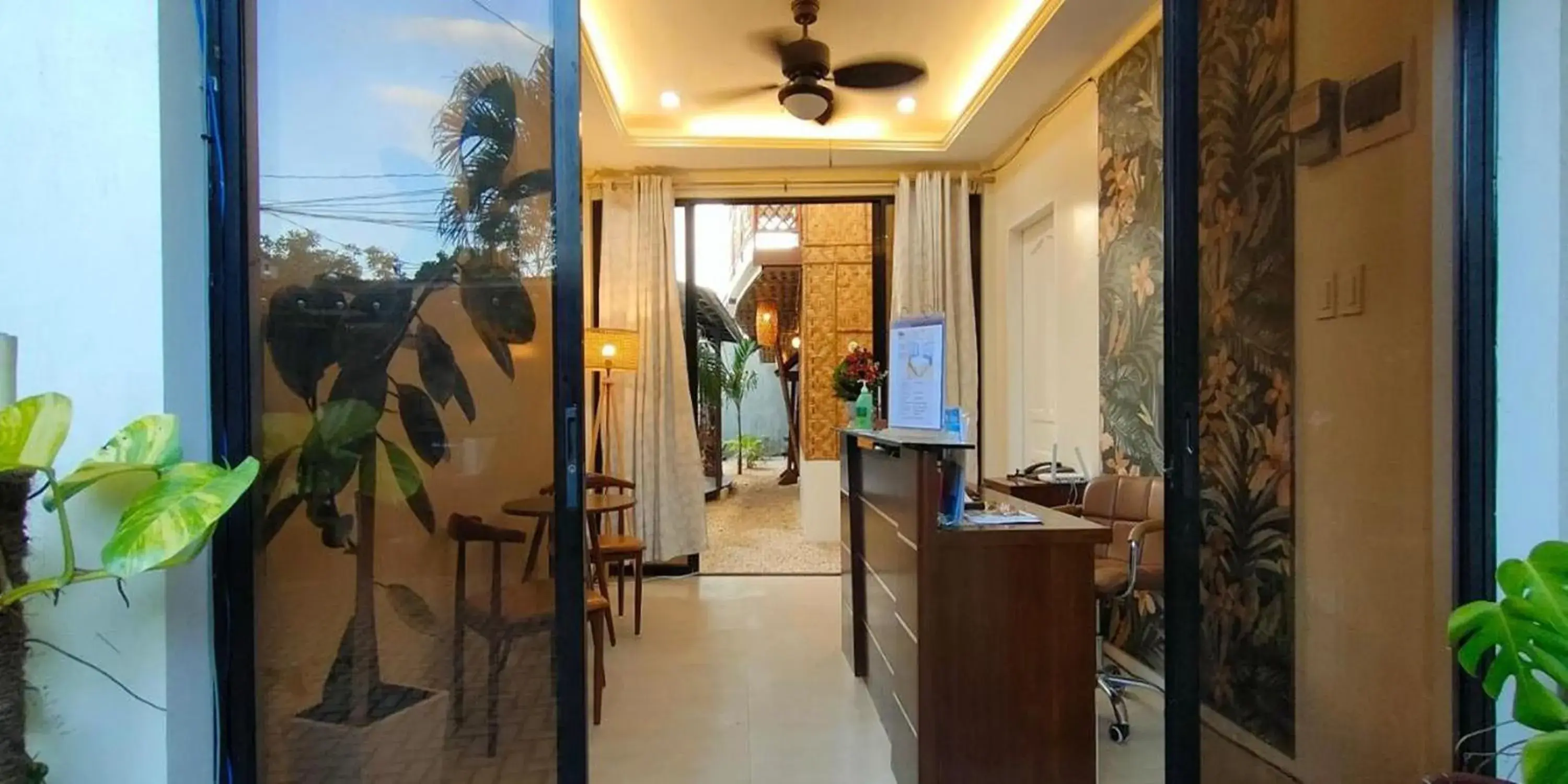 Lobby or reception in Intoy's Place Panglao near Beach Lobby or reception in Intoy's Place Panglao near Beach