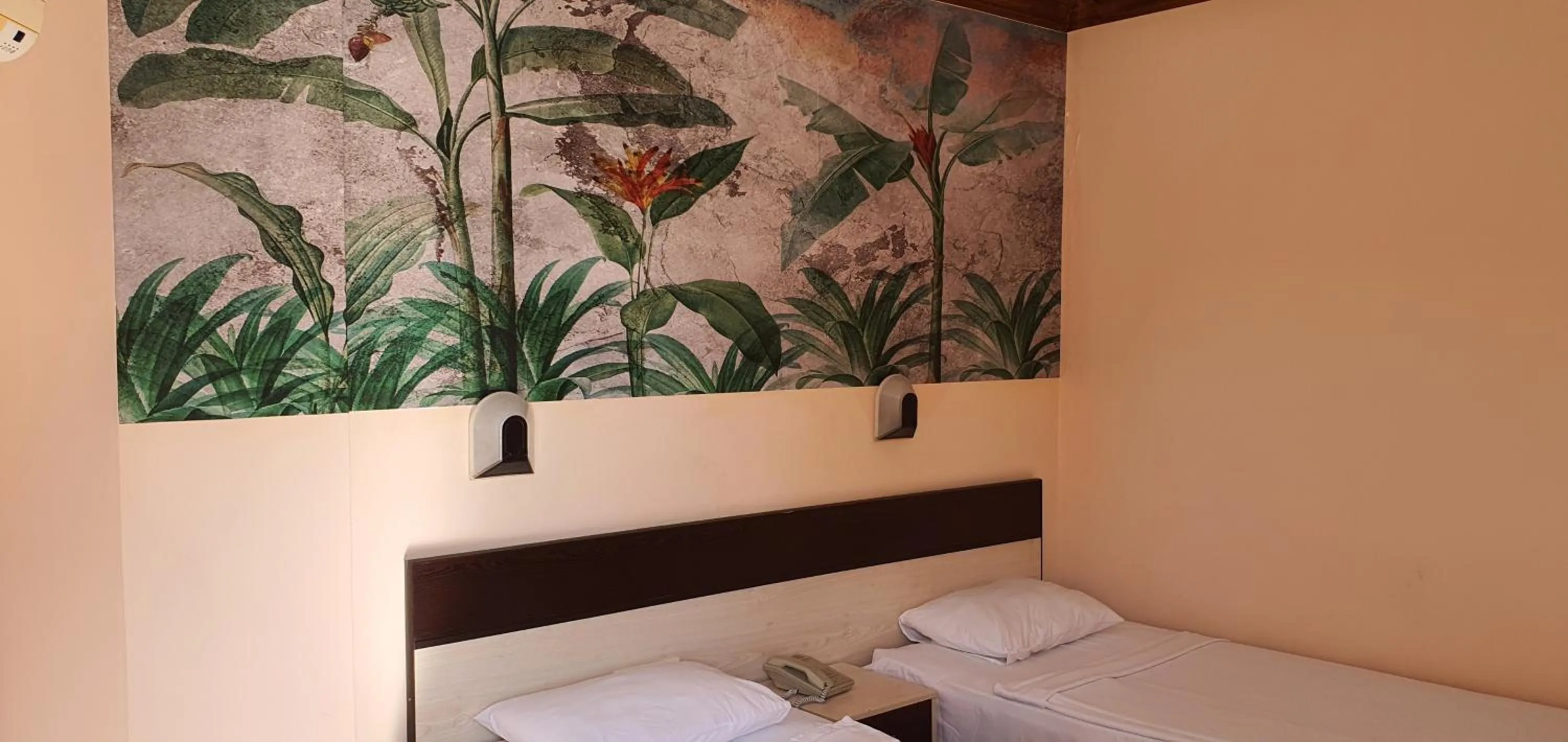 Bed in Kleopatra Ikiz Hotel