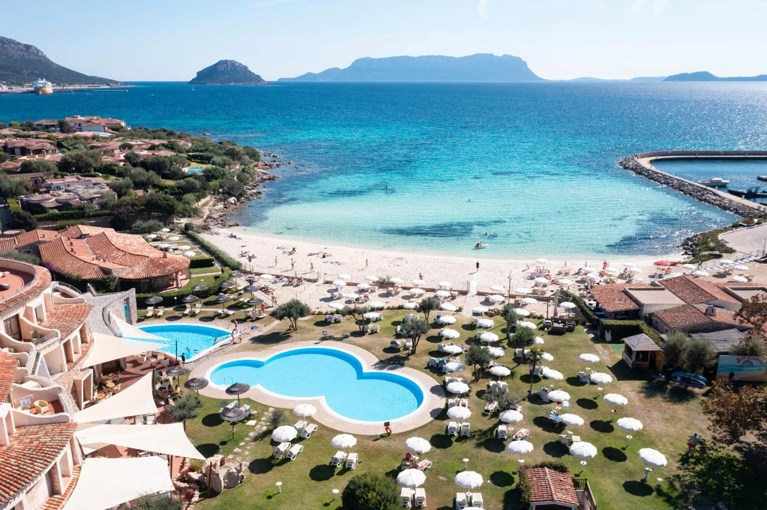 Bird's eye view in Hotel Resort & Spa Baia Caddinas