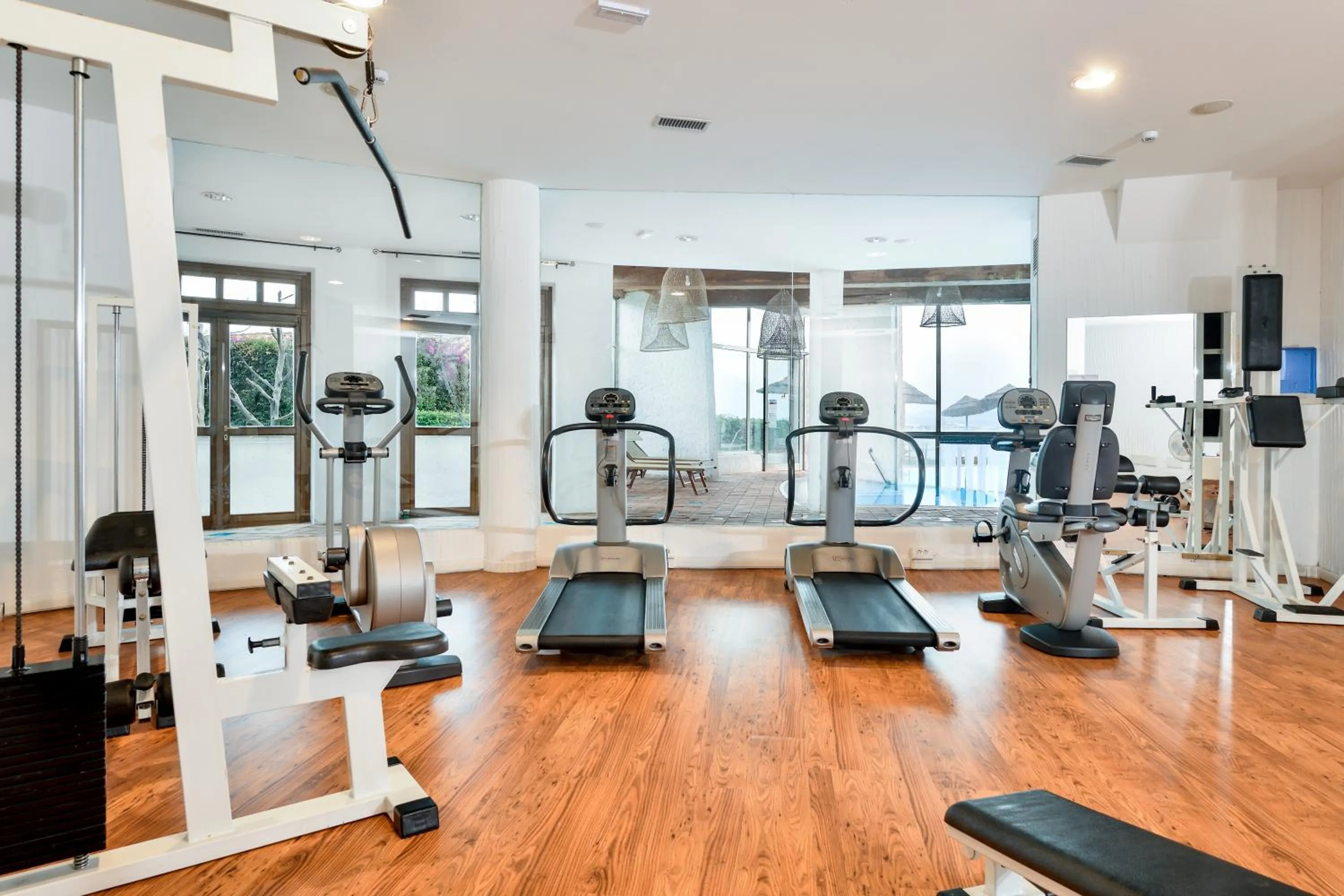 Fitness centre/facilities in Hotel Resort & Spa Baia Caddinas
