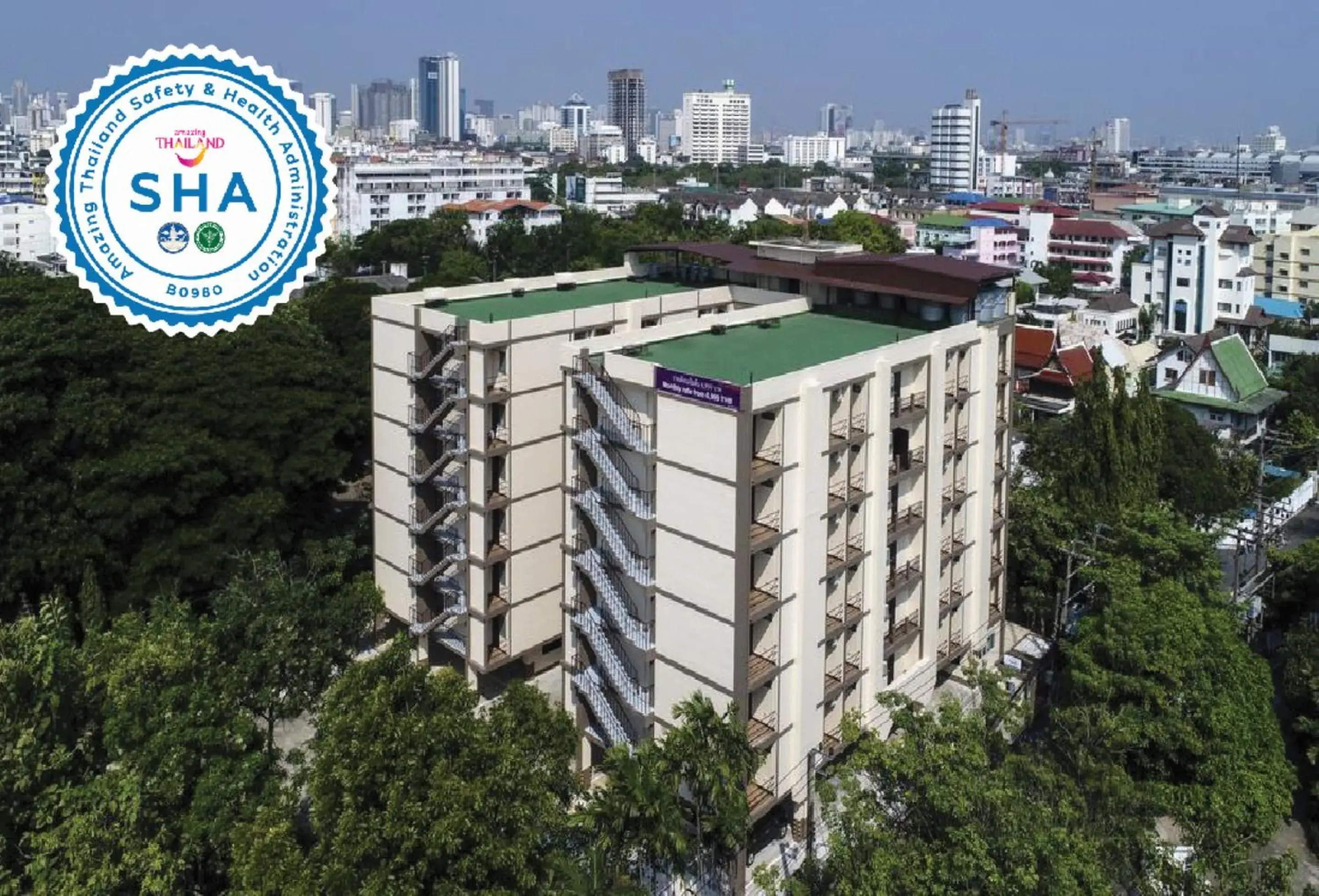 Bird's eye view in Studio Residence Sukhumvit 71 Bird's eye view in Studio Residence Sukhumvit 71