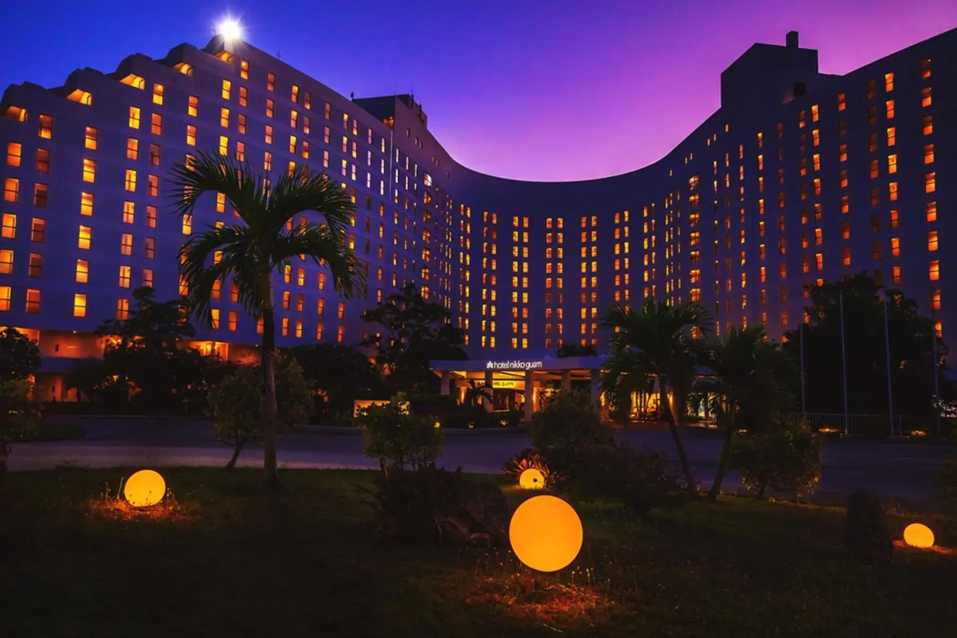 Property building in Hotel Nikko Guam Property building in Hotel Nikko Guam