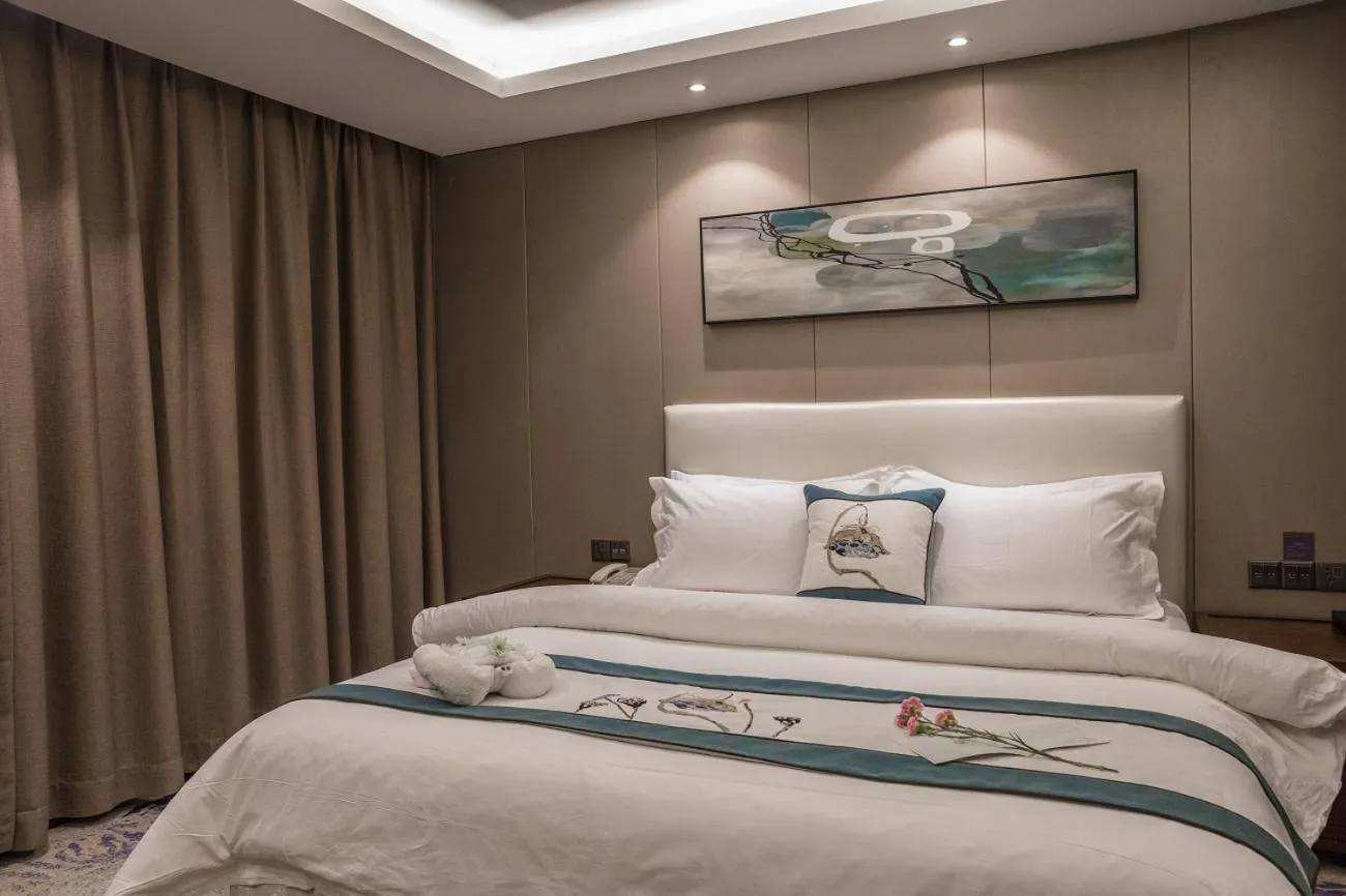 Bed in Metropolo Jinjiang Xuzhou Railway Station Suning Plaza Chudu