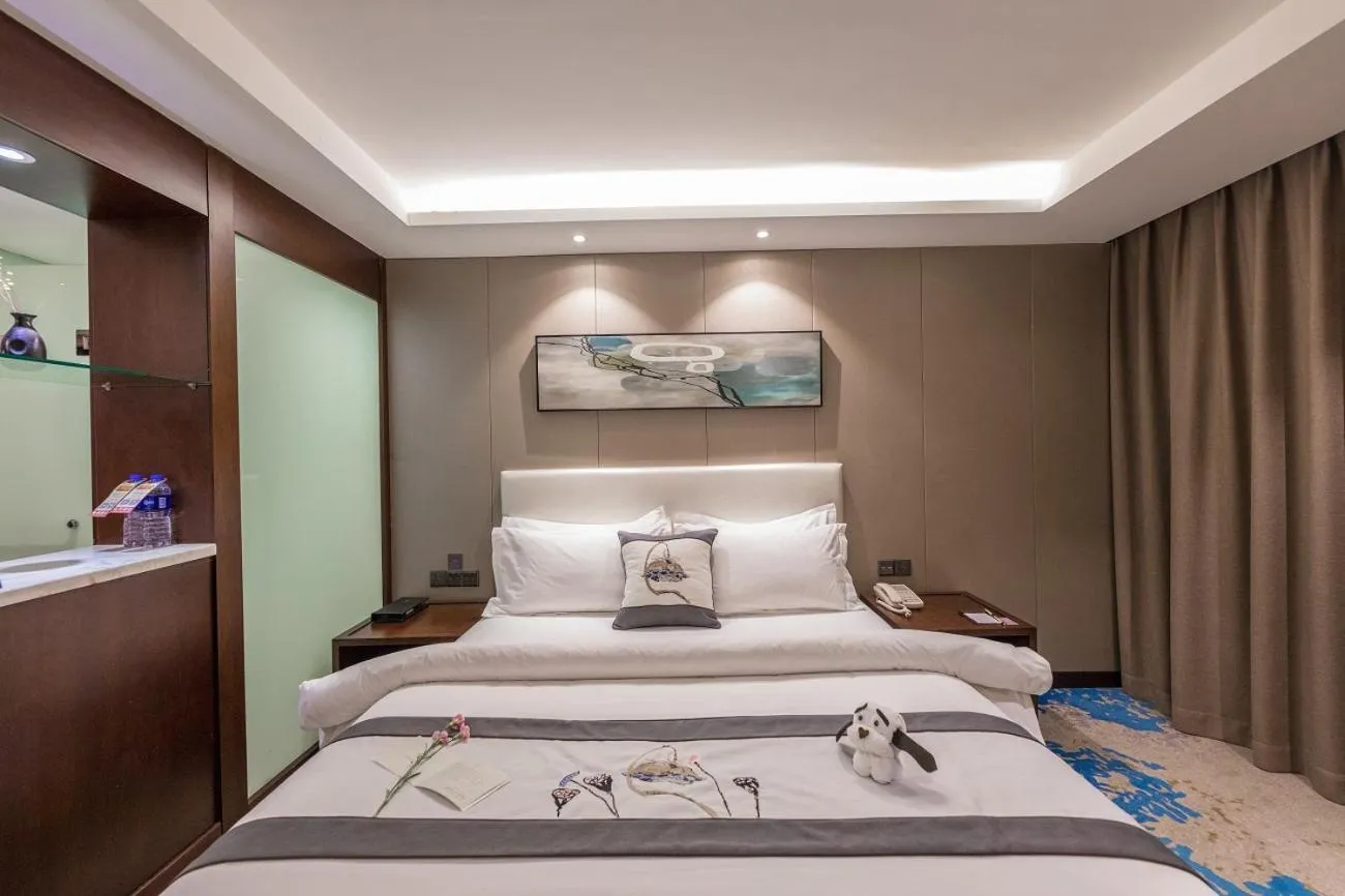 Bed in Metropolo Jinjiang Xuzhou Railway Station Suning Plaza Chudu