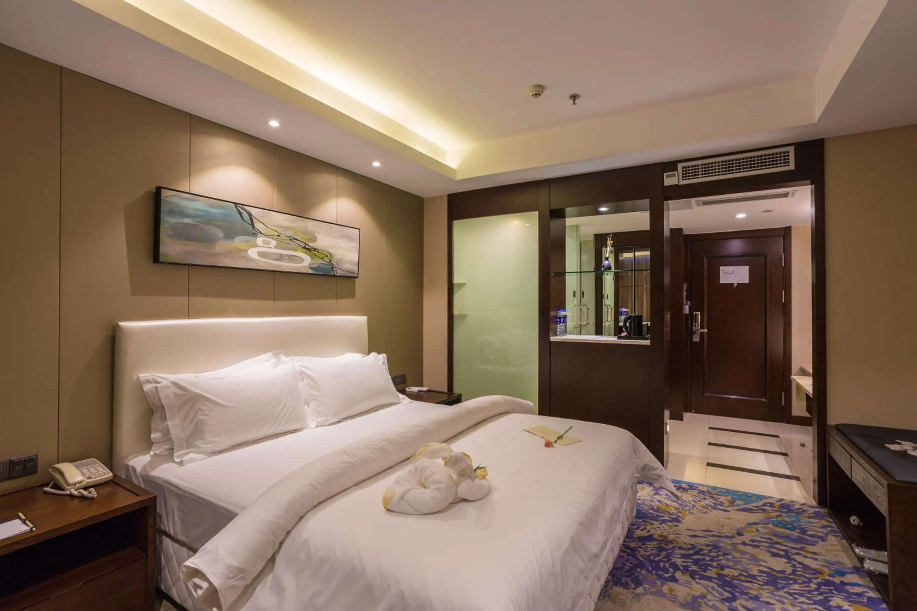 Bed in Metropolo Jinjiang Xuzhou Railway Station Suning Plaza Chudu