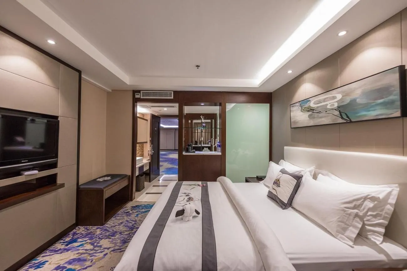 Bed in Metropolo Jinjiang Xuzhou Railway Station Suning Plaza Chudu
