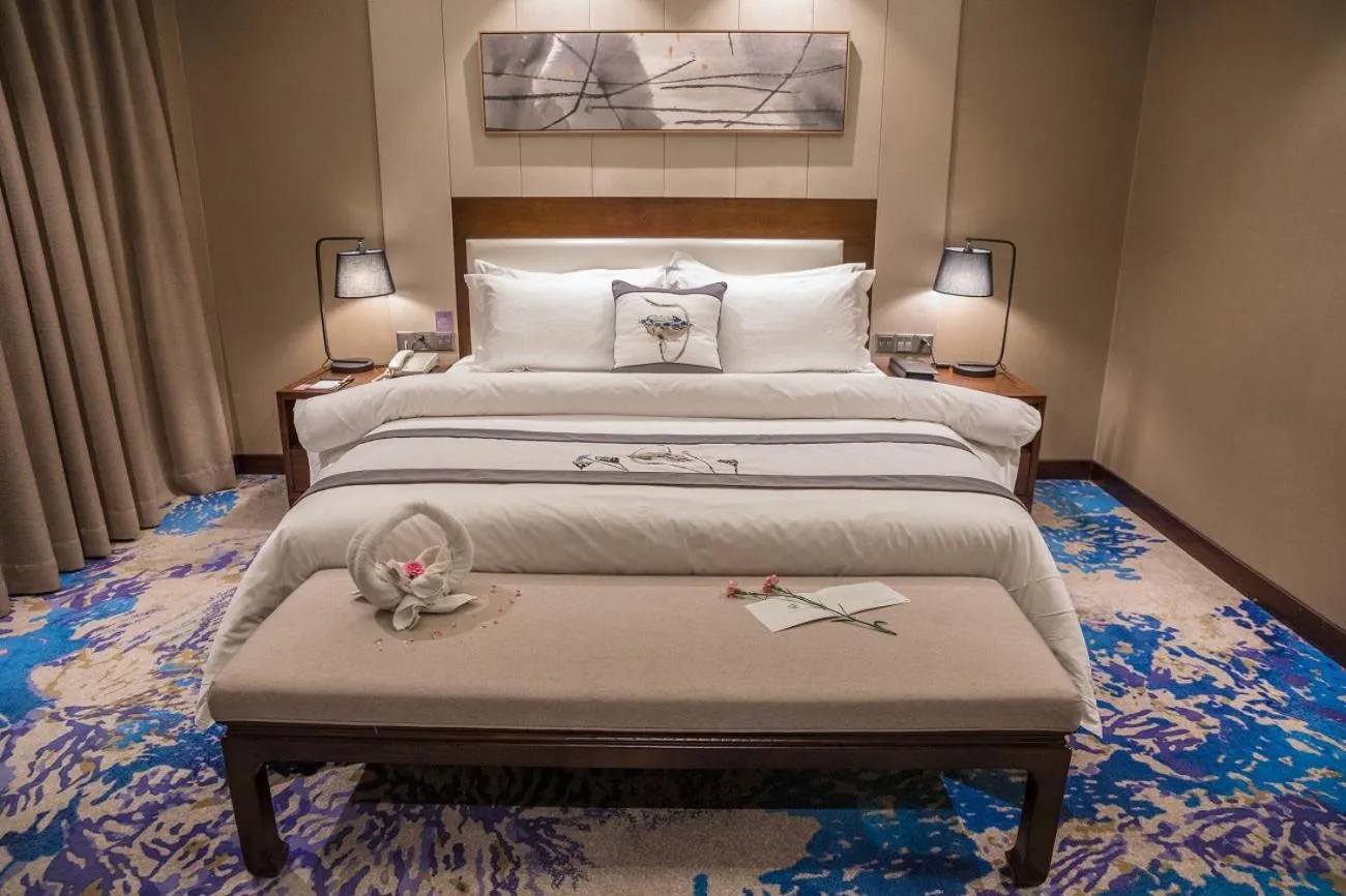 Bed in Metropolo Jinjiang Xuzhou Railway Station Suning Plaza Chudu