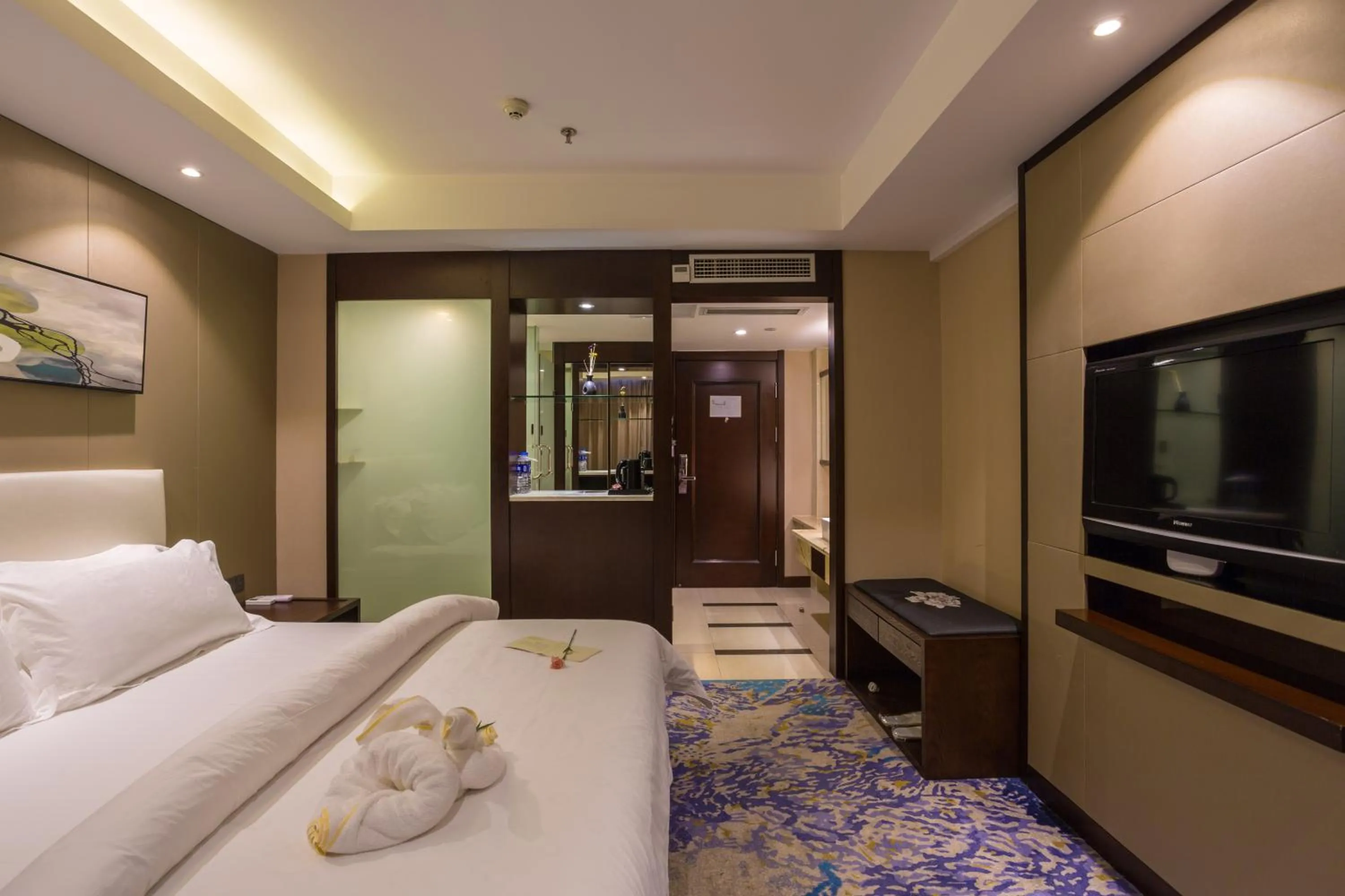 Bed in Metropolo Jinjiang Xuzhou Railway Station Suning Plaza Chudu