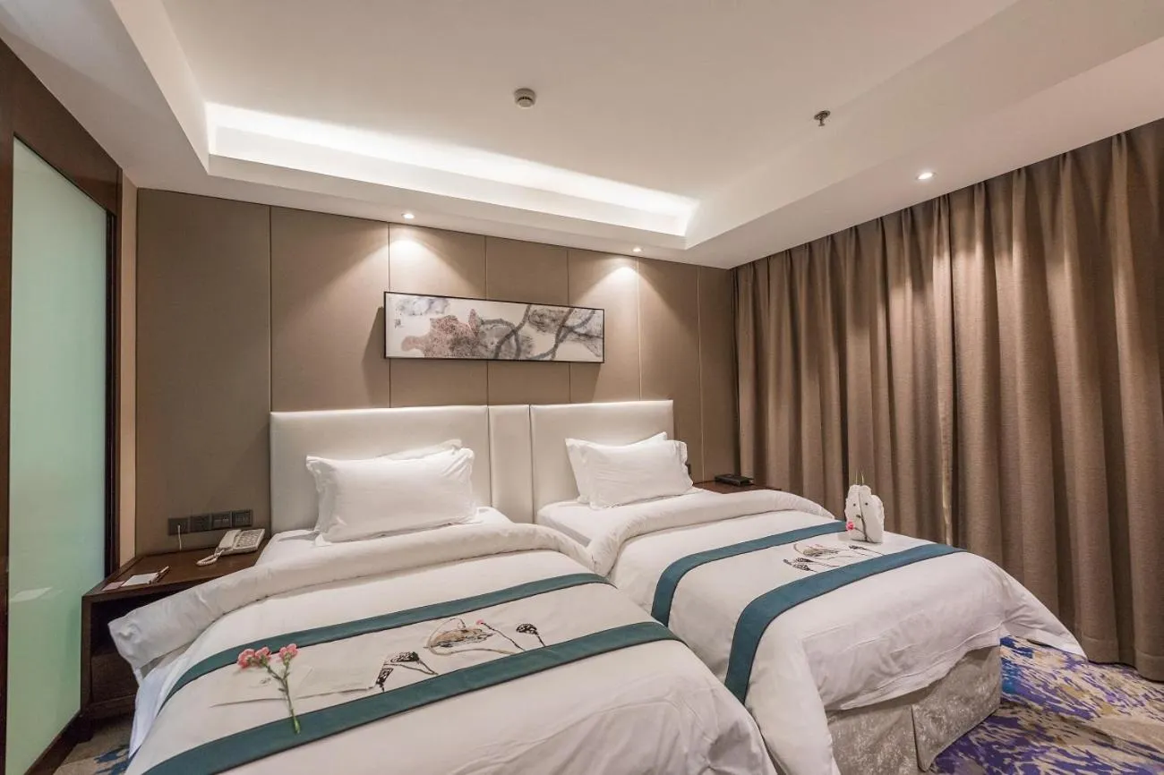 Bed in Metropolo Jinjiang Xuzhou Railway Station Suning Plaza Chudu