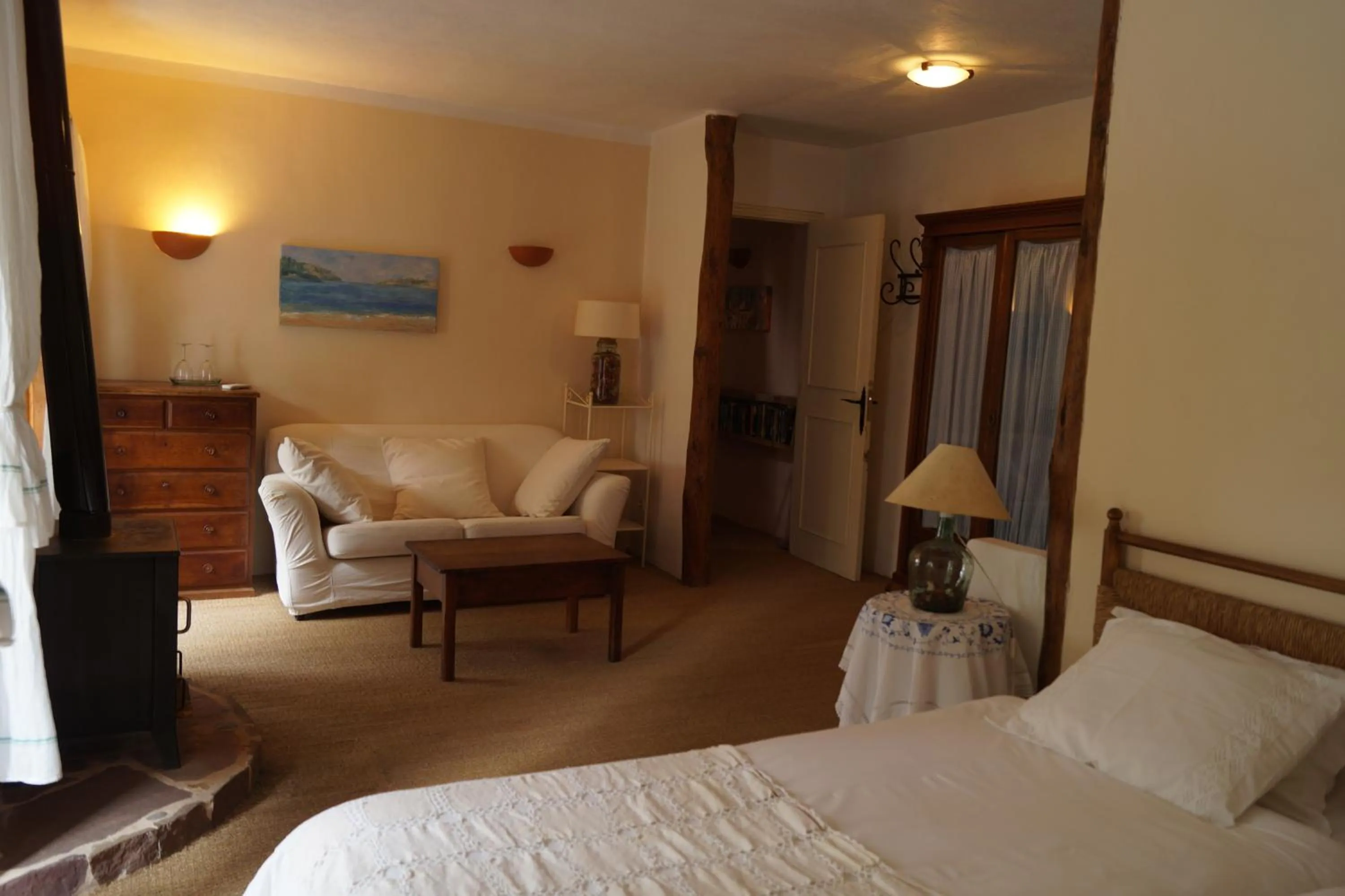 Bedroom, Bed in Sa Plana Petit Hotel