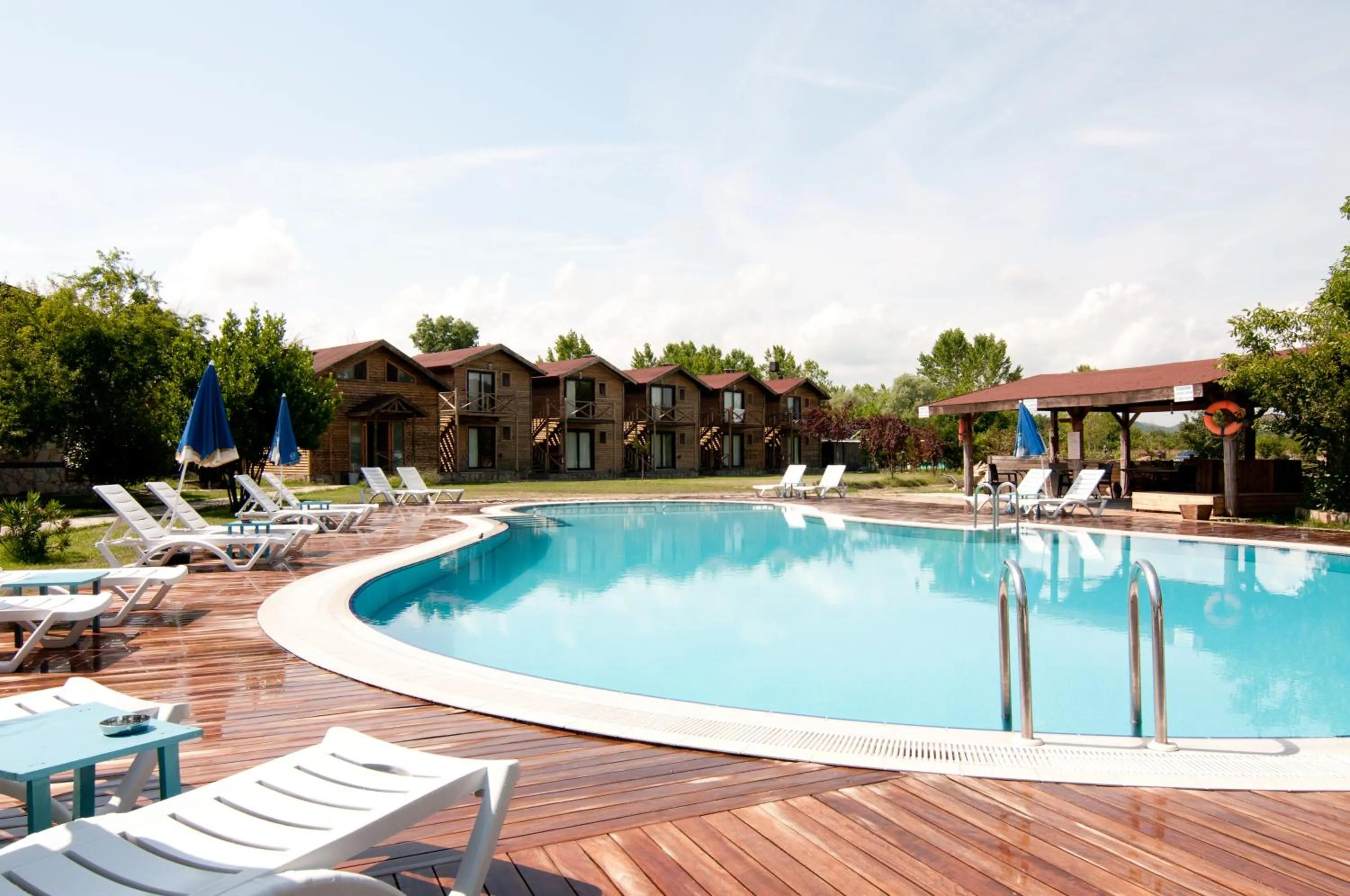 Swimming pool in Agva Gizemli Nehir Hotel