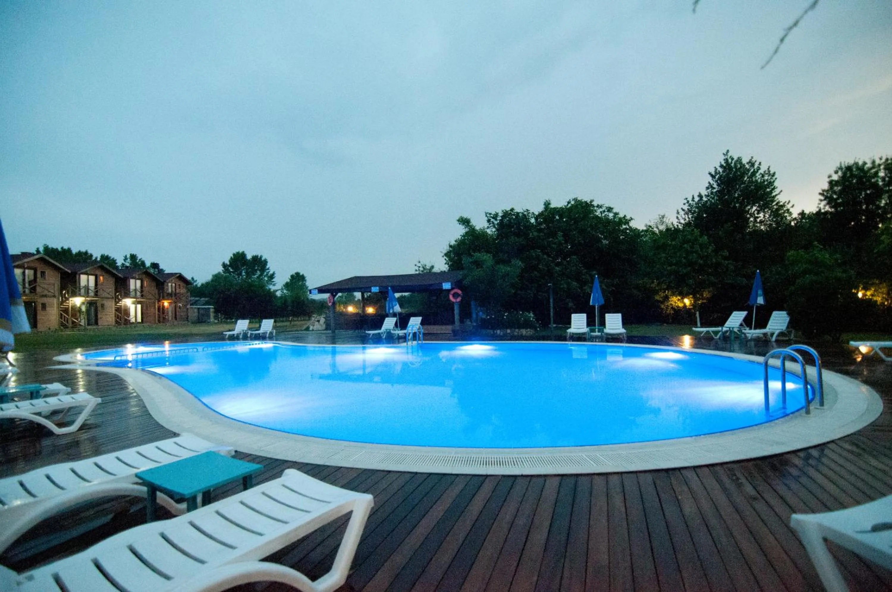 Swimming pool in Agva Gizemli Nehir Hotel