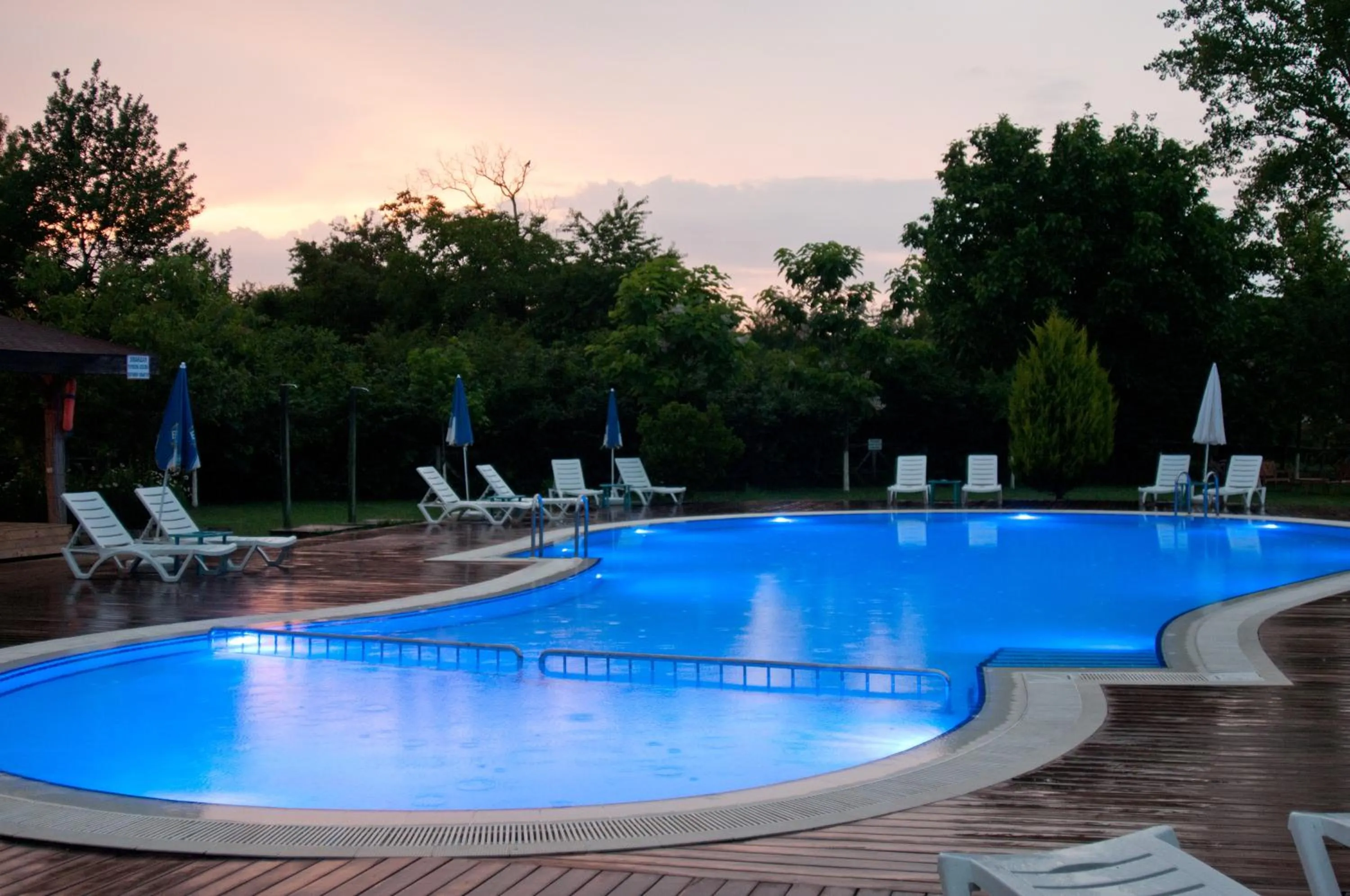 Swimming pool in Agva Gizemli Nehir Hotel