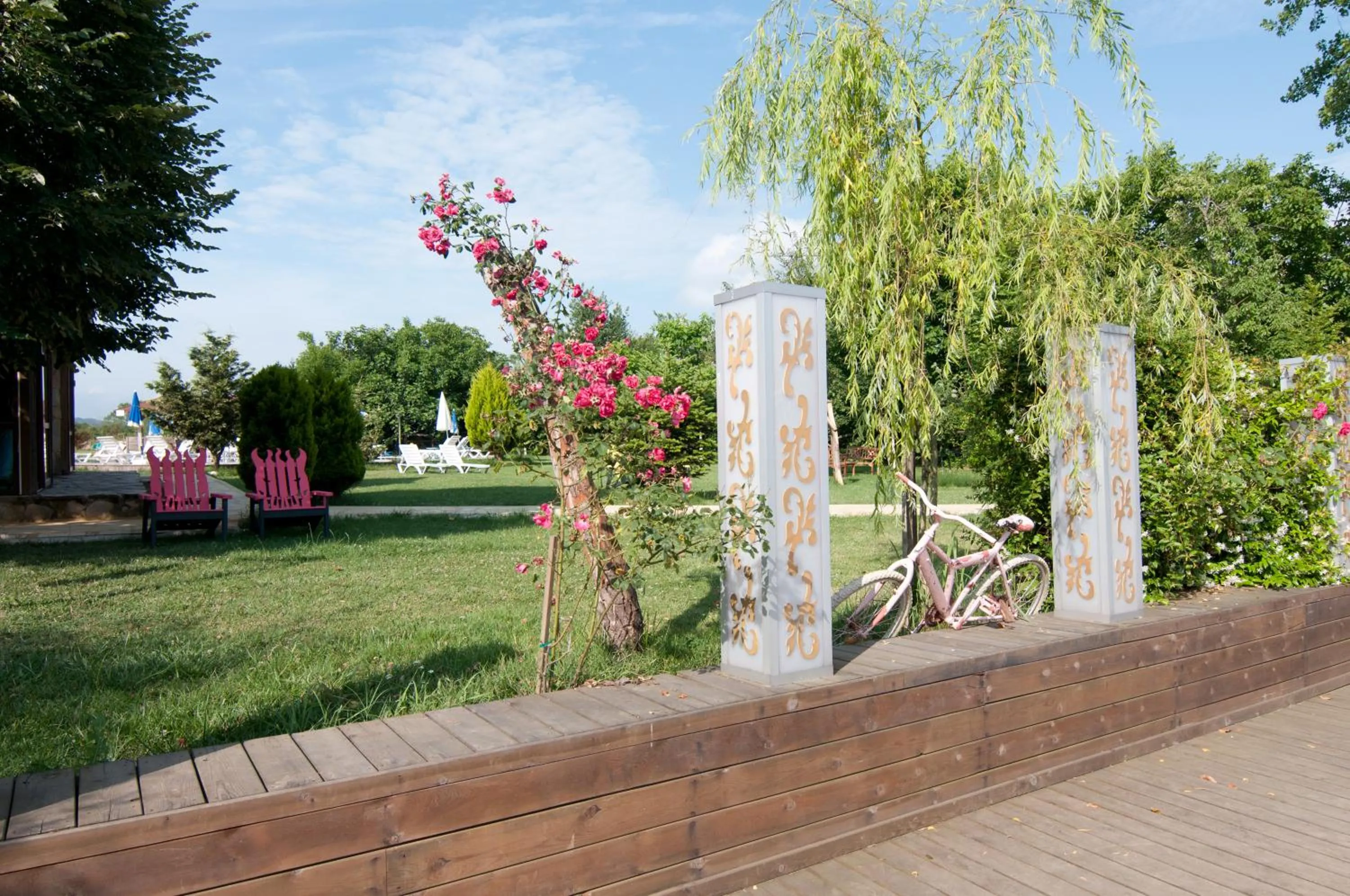 Garden in Agva Gizemli Nehir Hotel