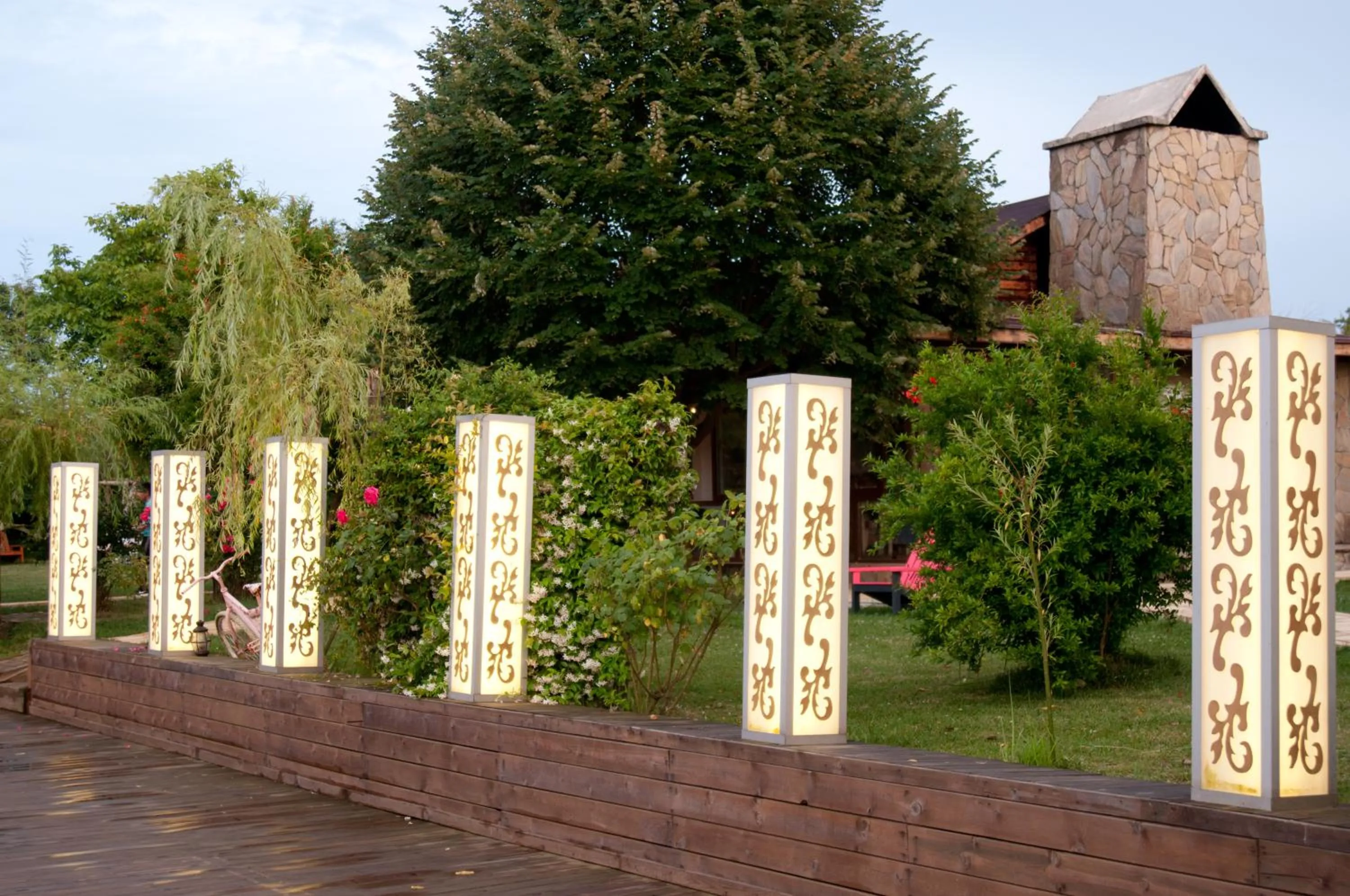 Garden in Agva Gizemli Nehir Hotel