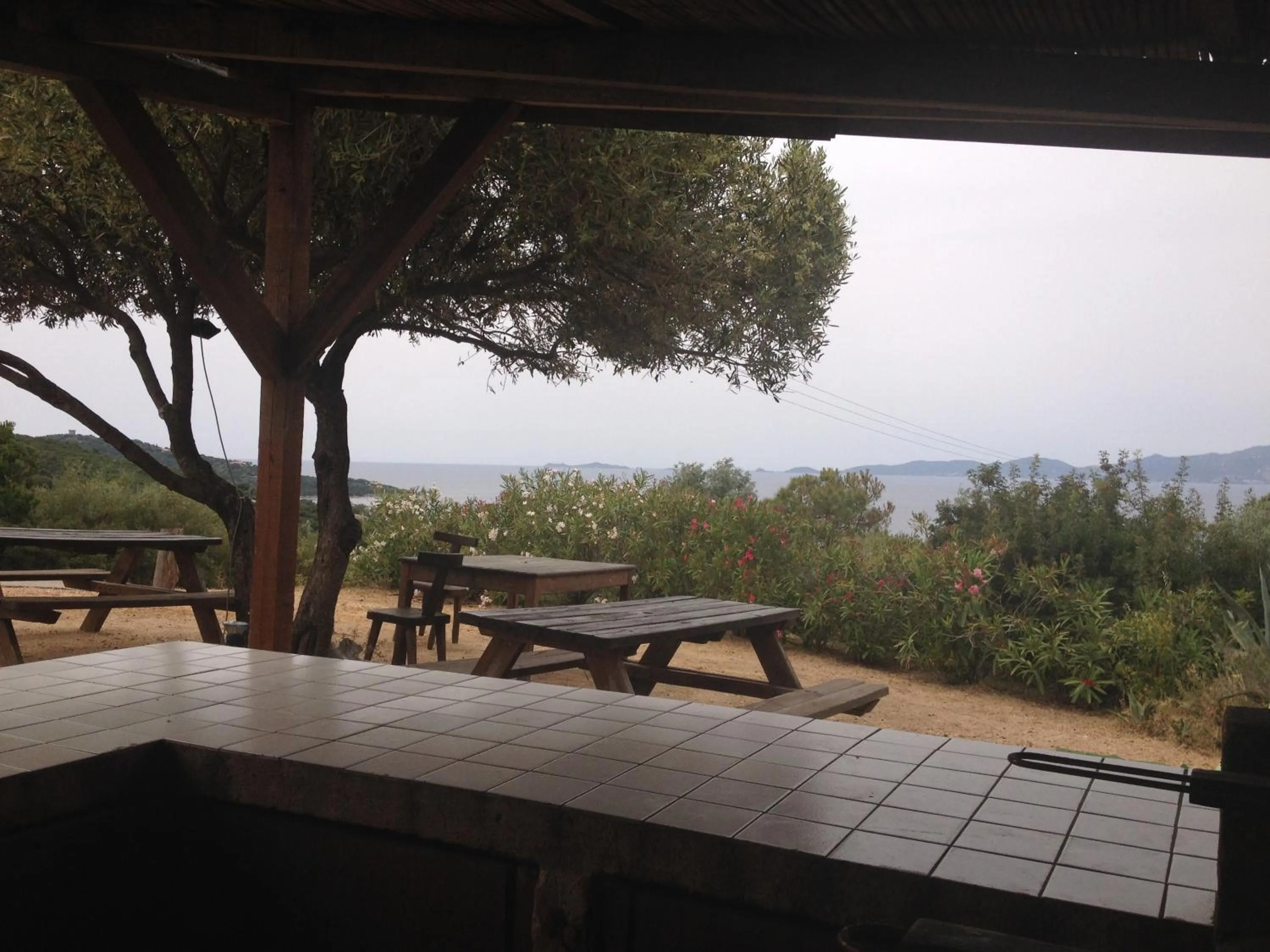 BBQ facilities in Hotel Celine