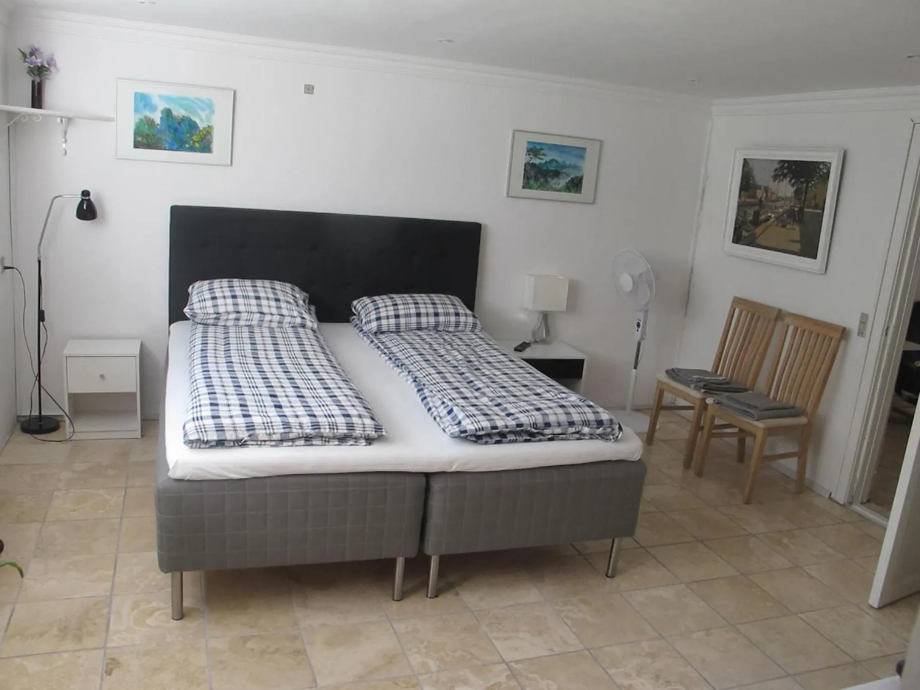 Bed in Guesthouse Sharon Aarhus