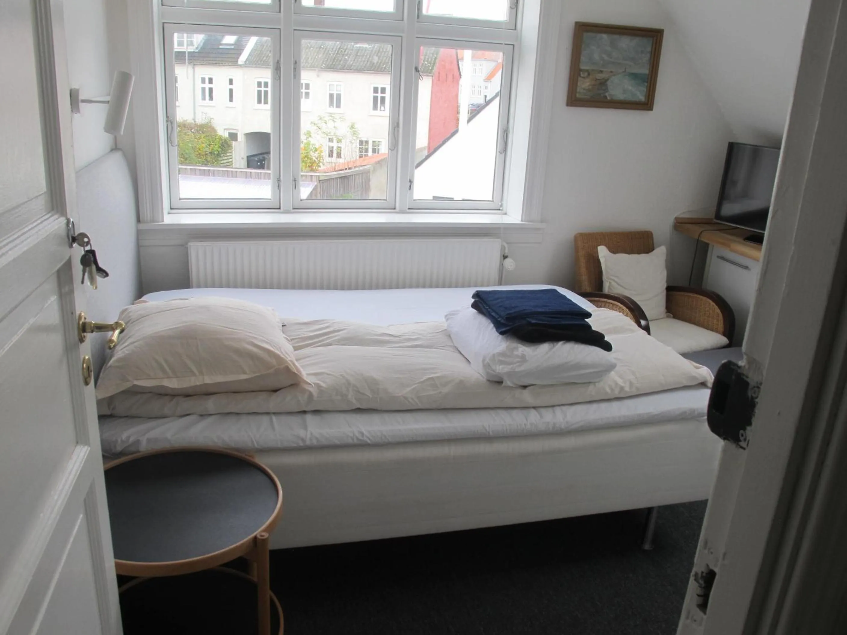 Bed in Guesthouse Sharon Aarhus