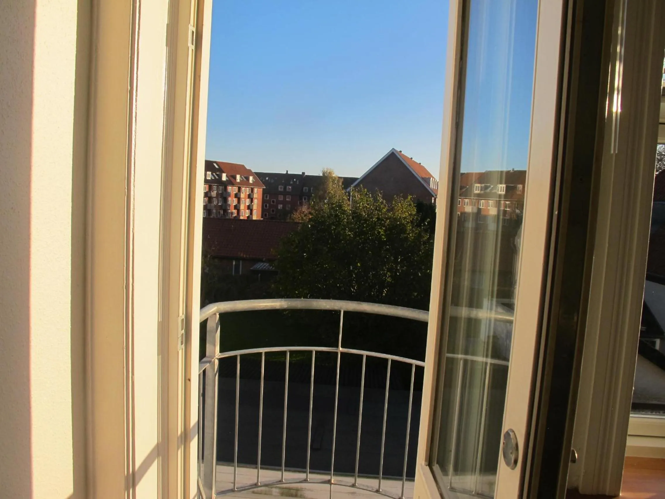 Balcony/Terrace in Guesthouse Sharon Aarhus